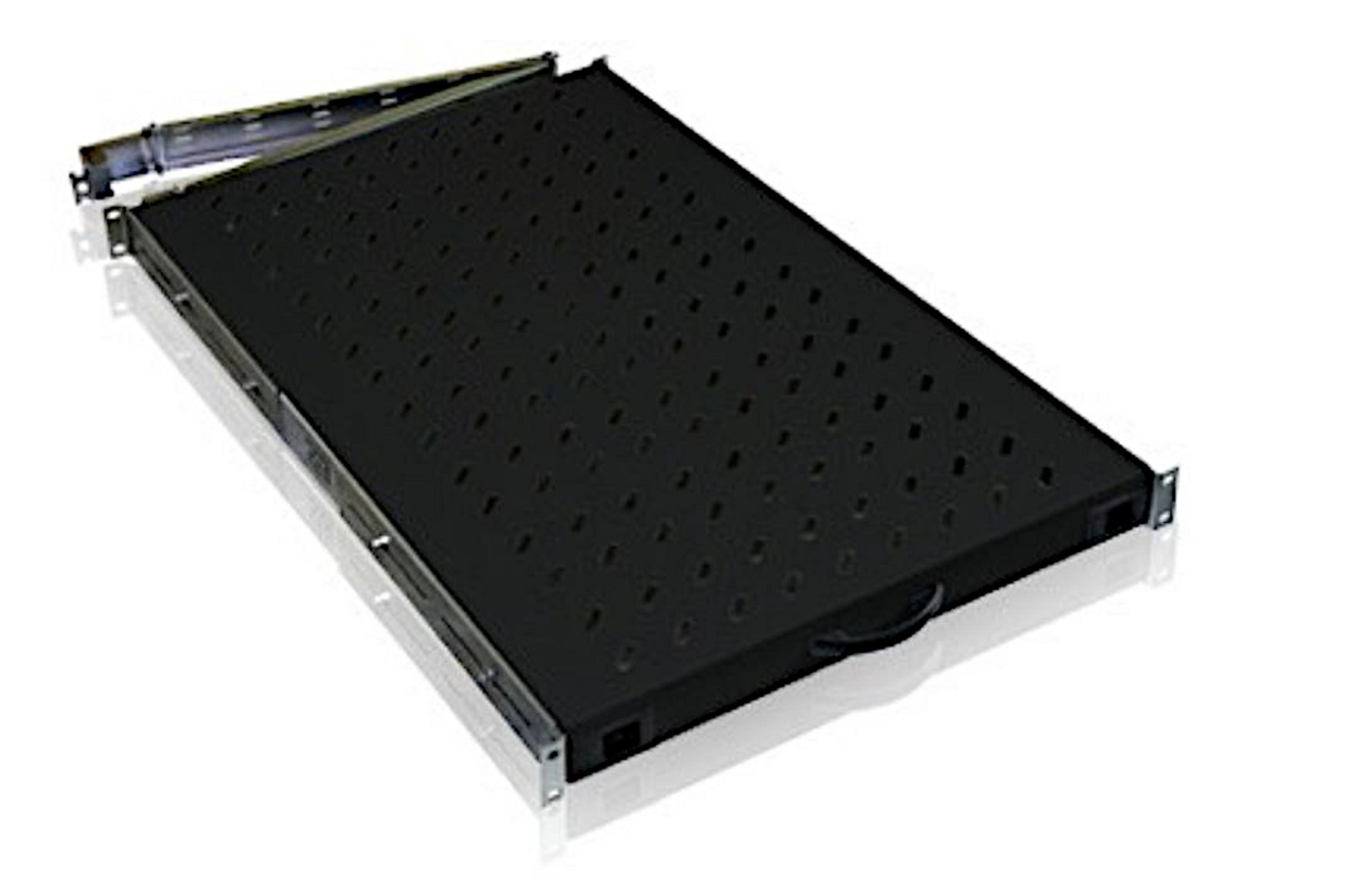 Lehmann Sliding Rack Shelf 80kg Black