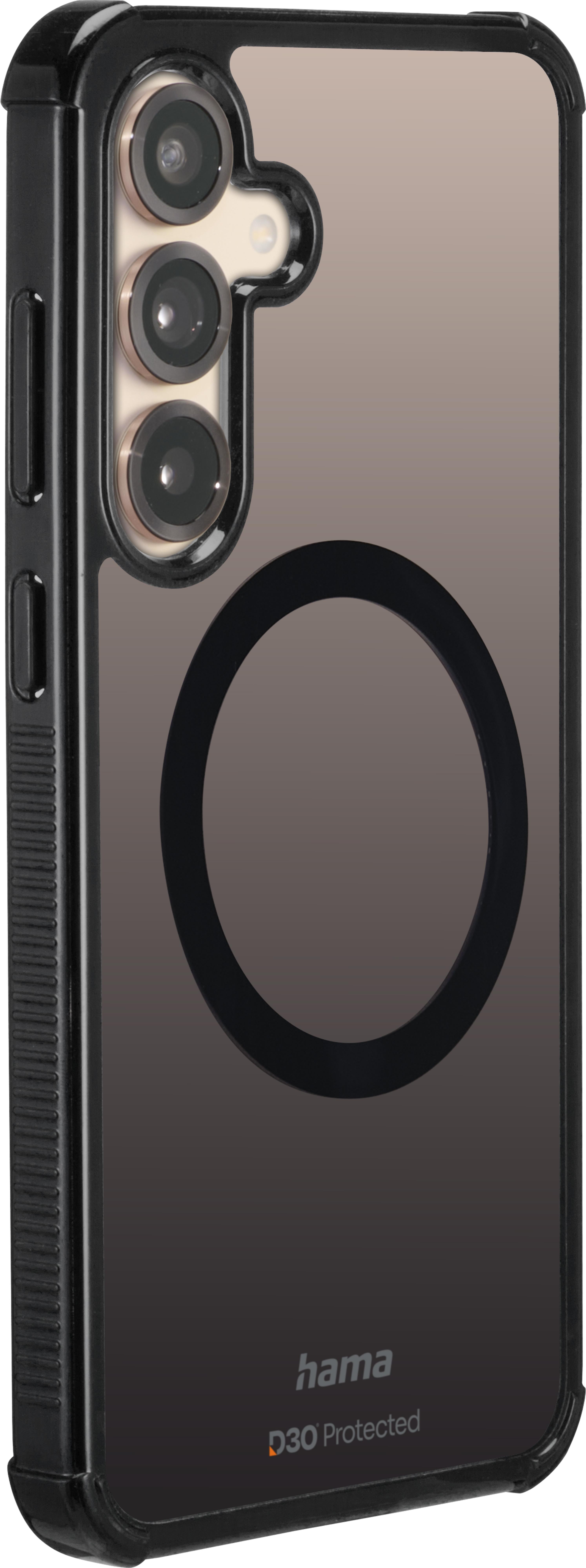 Hama Extreme Protect Magnet S25 Ultra Bl