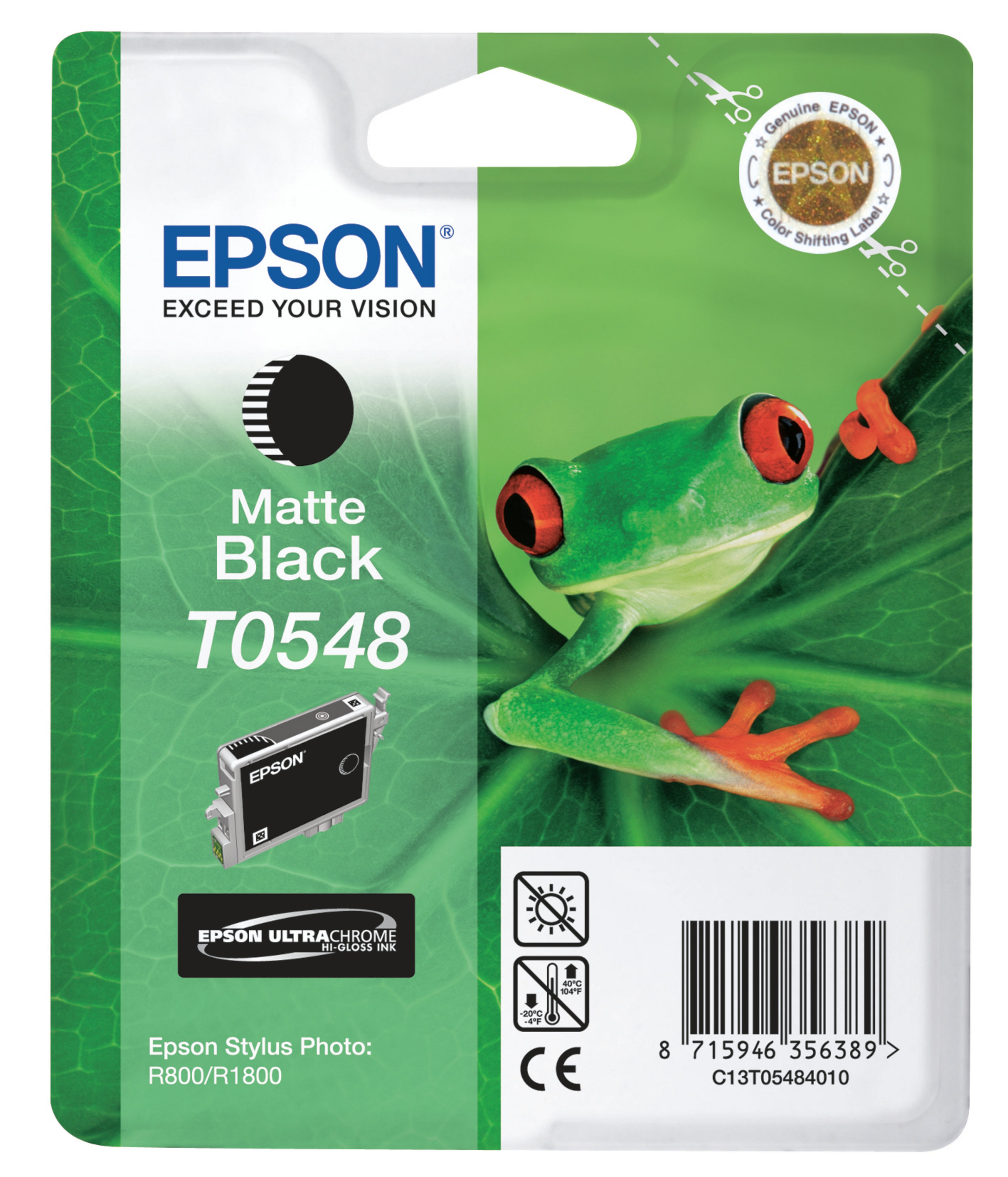 Inkoust Epson T0548 matně černý