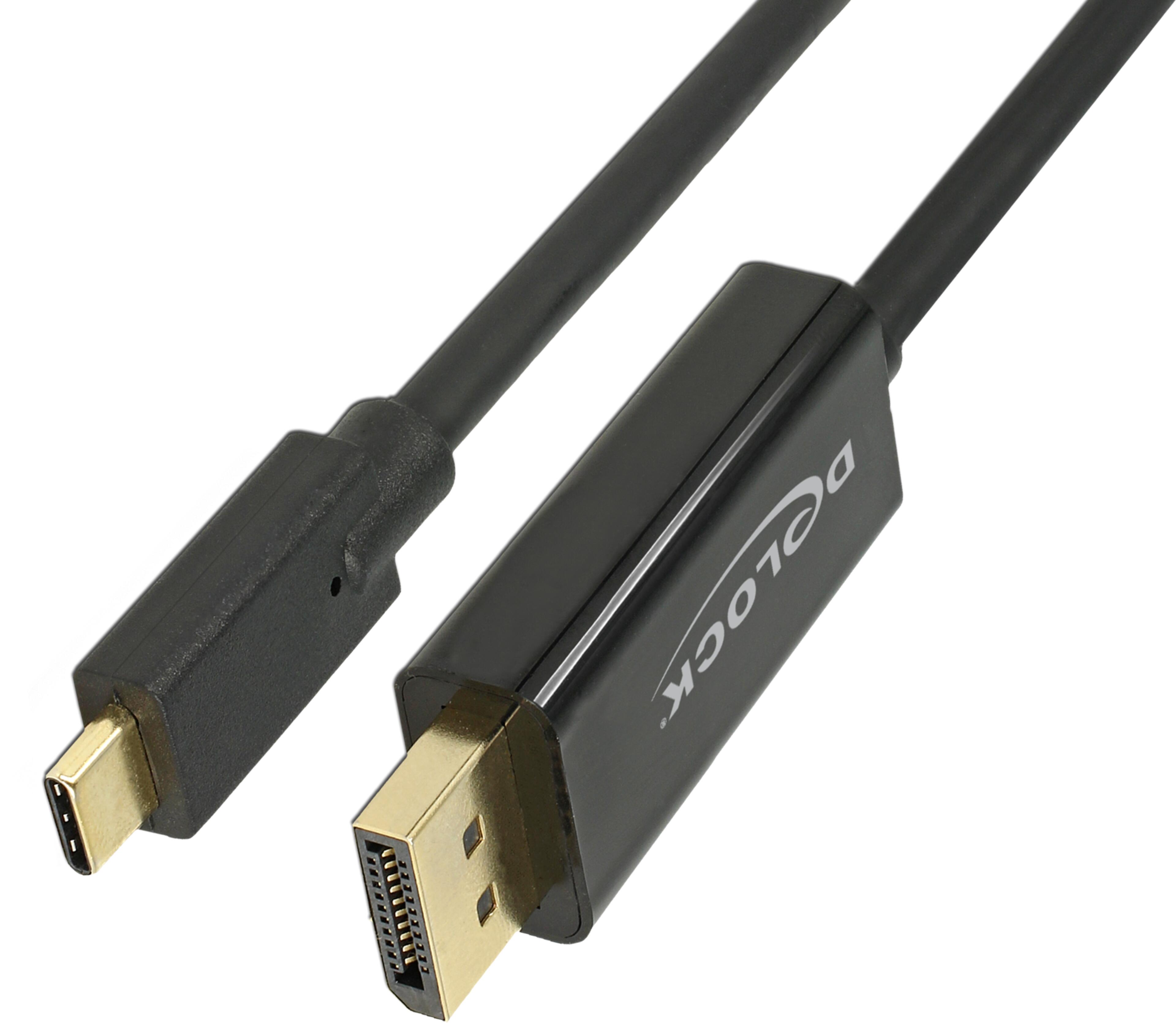 Cable USB Type-C/m - DisplayPort/m 2m