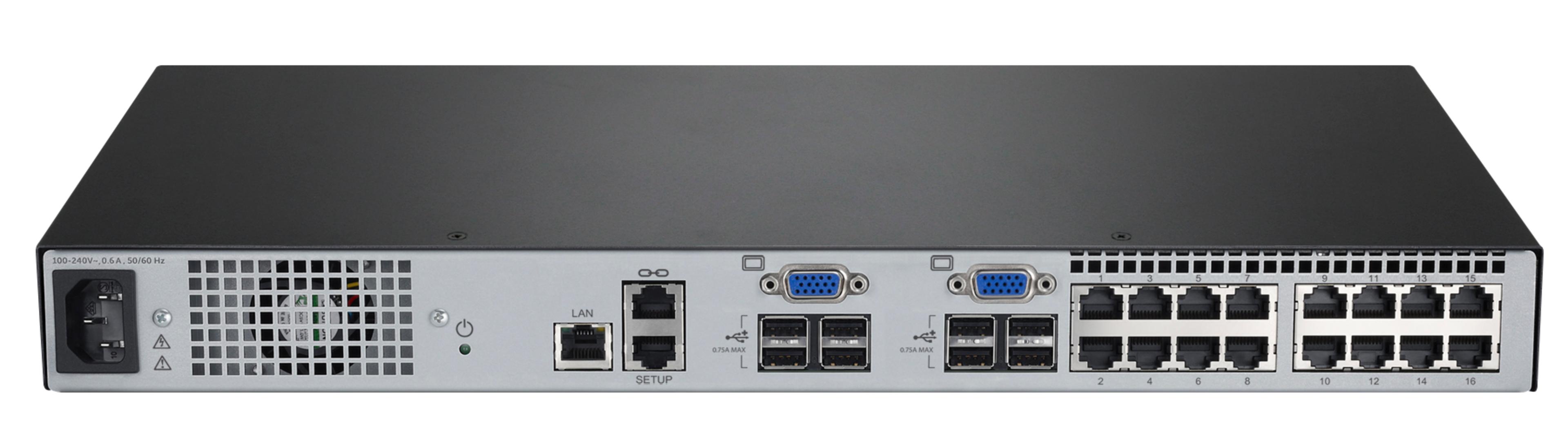 Avocent AV3216 KVM Switch 16-port + IP