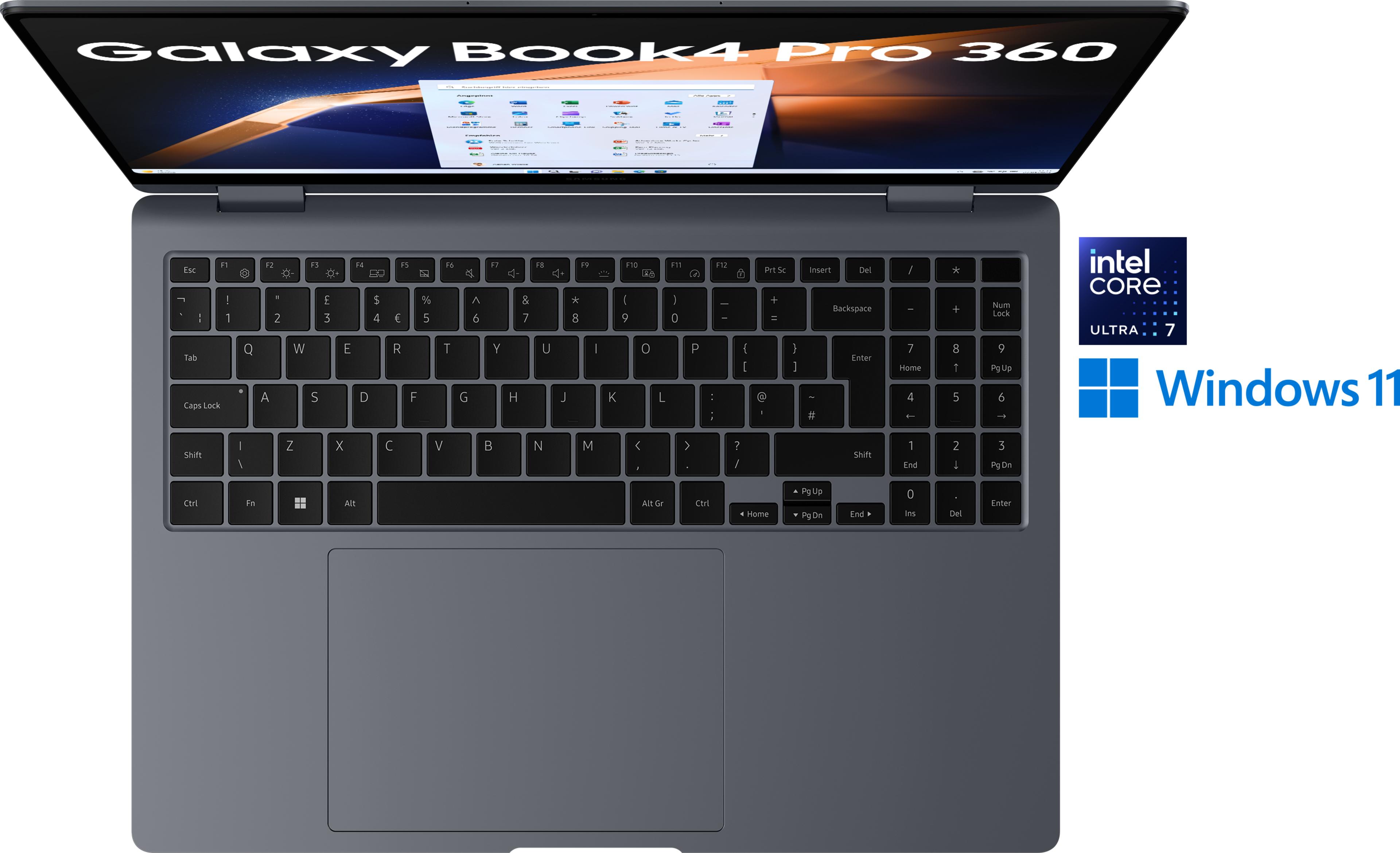 Samsung Book4 Pro 360 U7 16/512GB gray