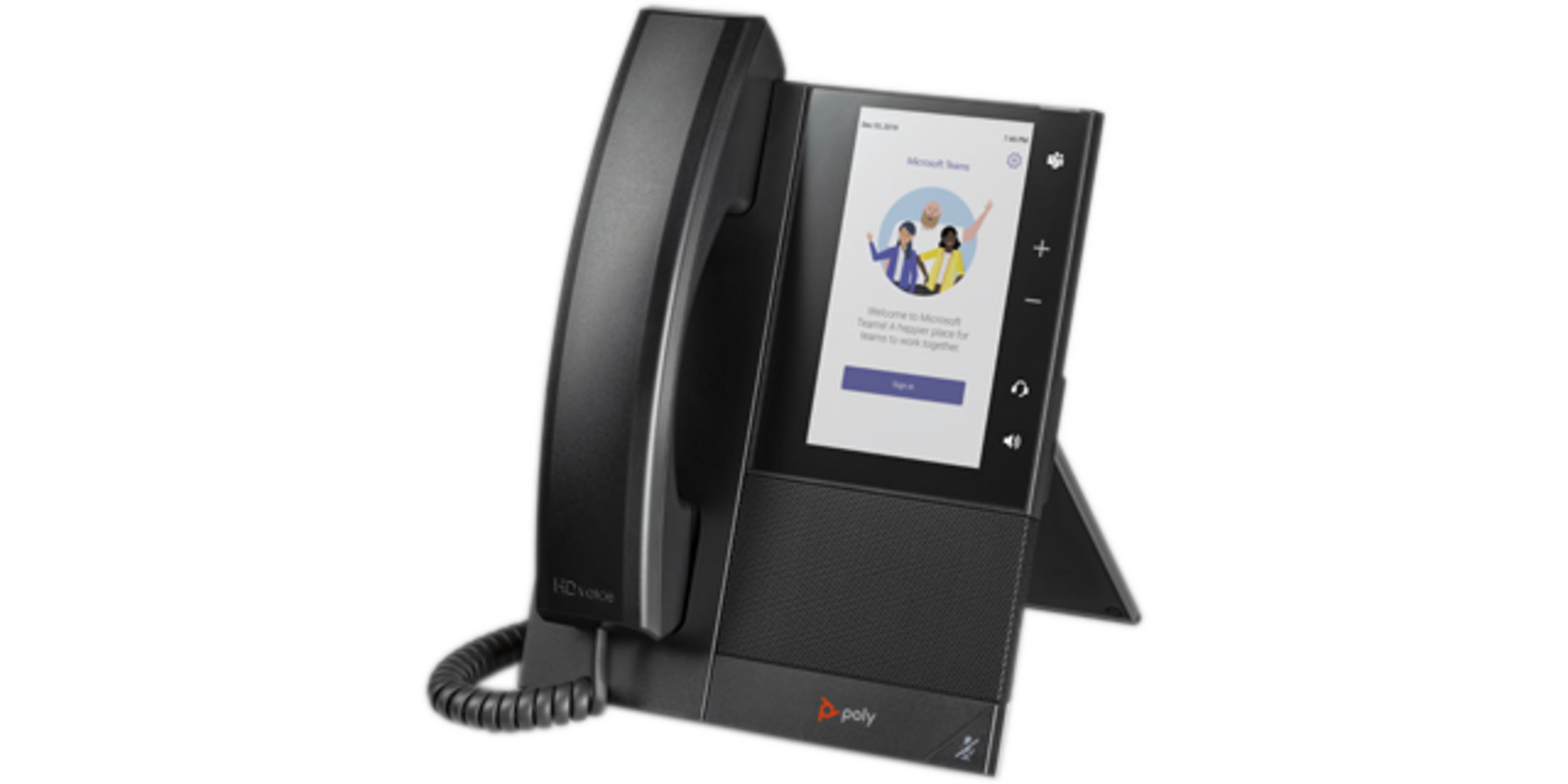 Combiné téléphone desktop Poly CCX 500