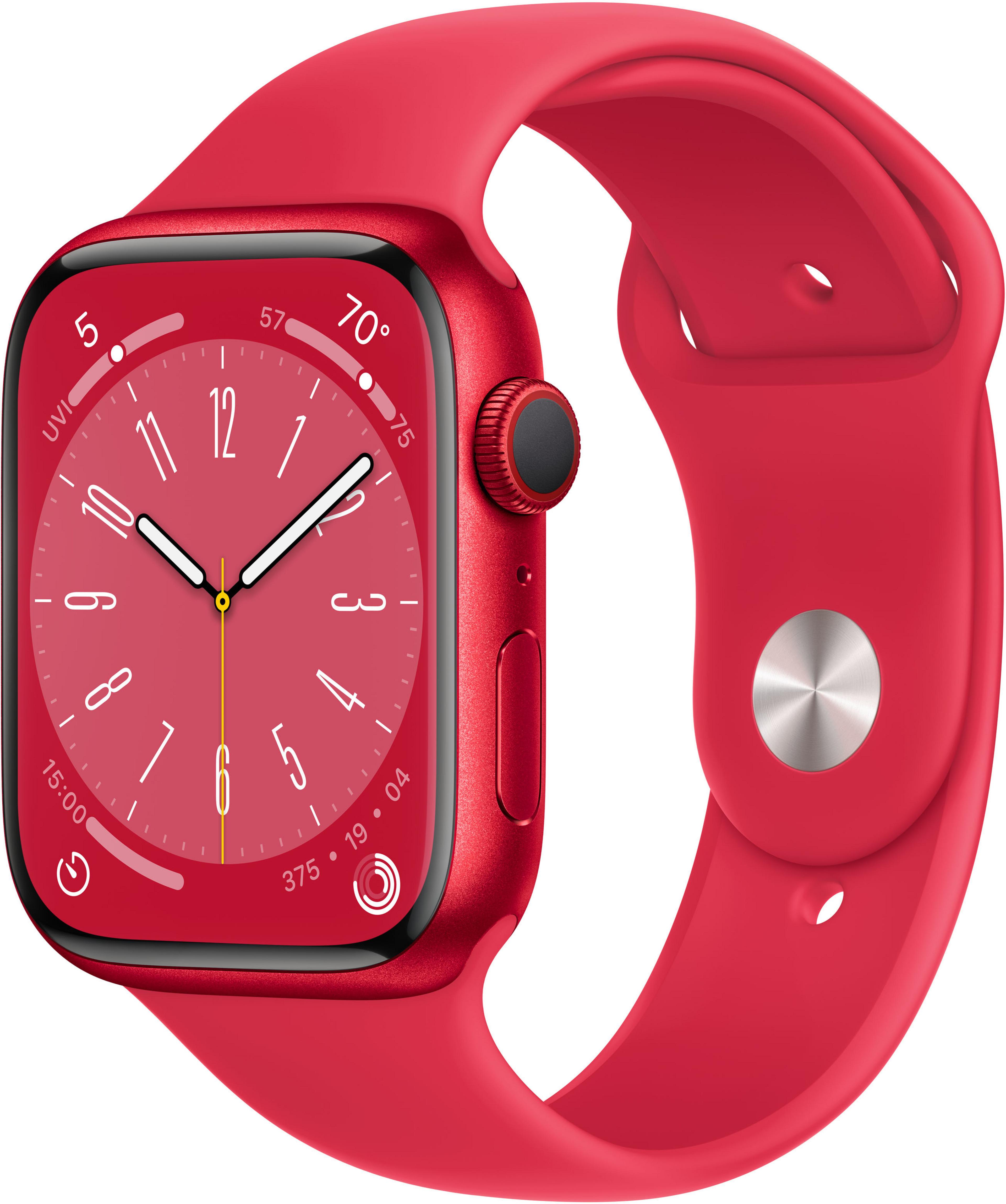 Apple Watch S8 GPS+LTE 45mm Alu RED