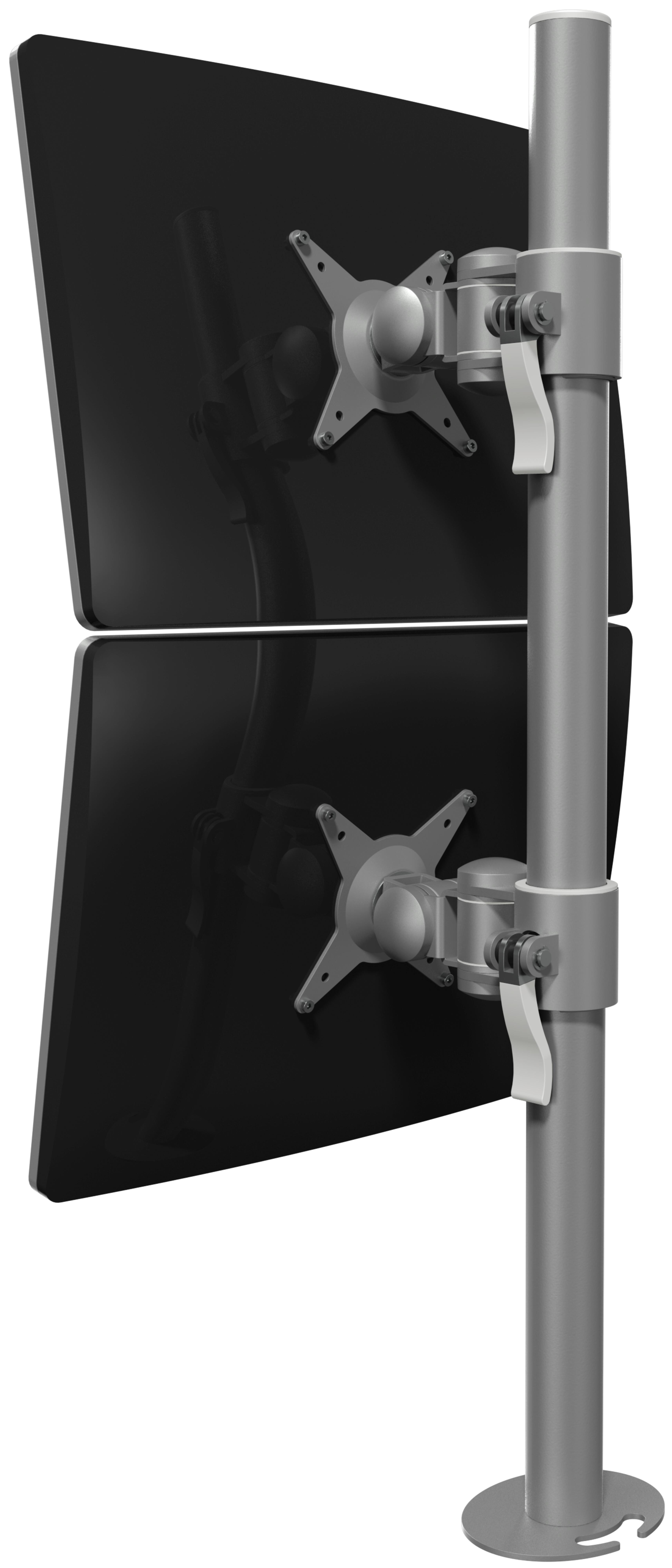 Dataflex Viewmate Dual Tischhalterung