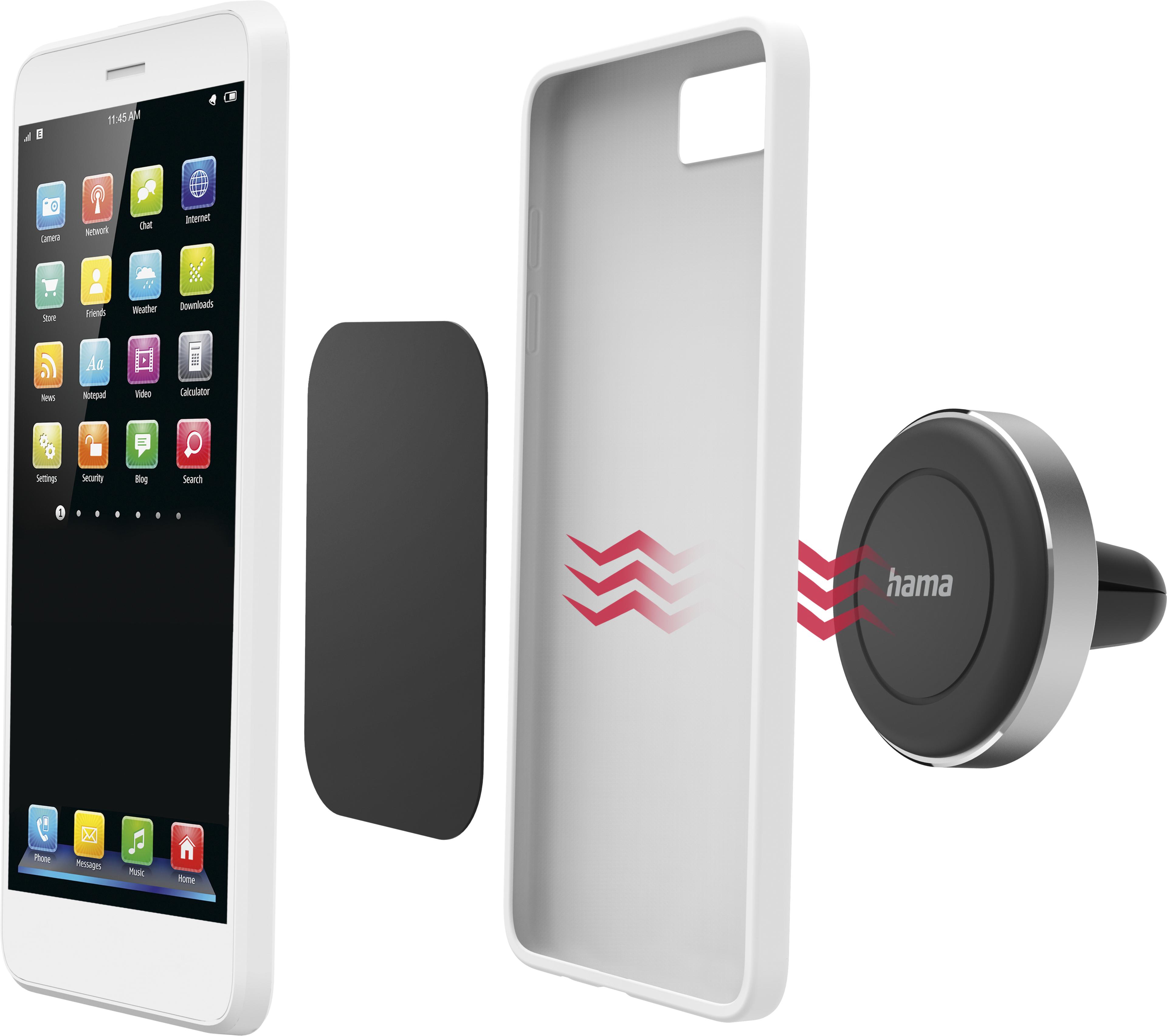 Hama Magnet Smartphone Car Mount