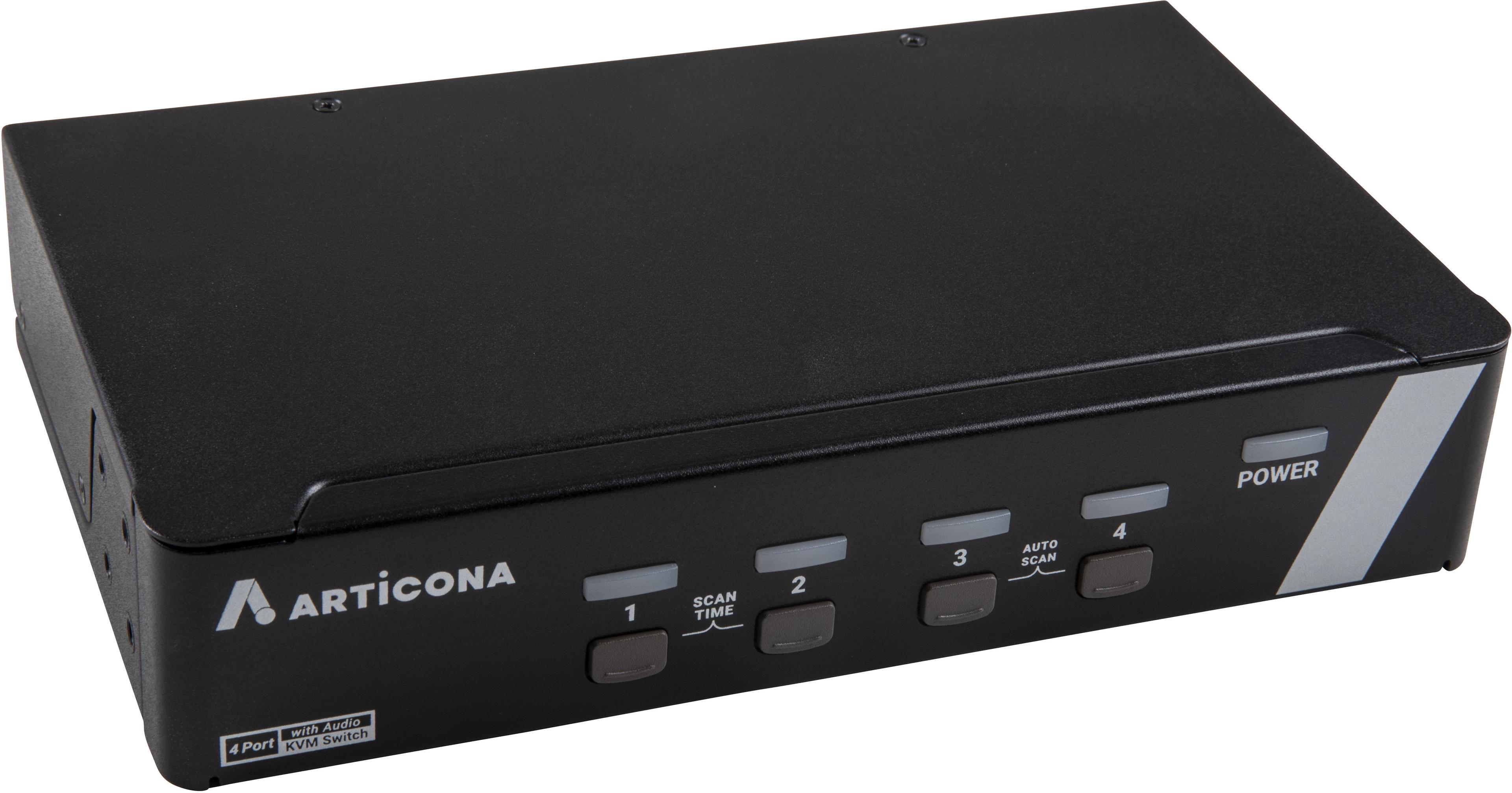 ARTICONA DVI-D 4-Port KVM-Switch