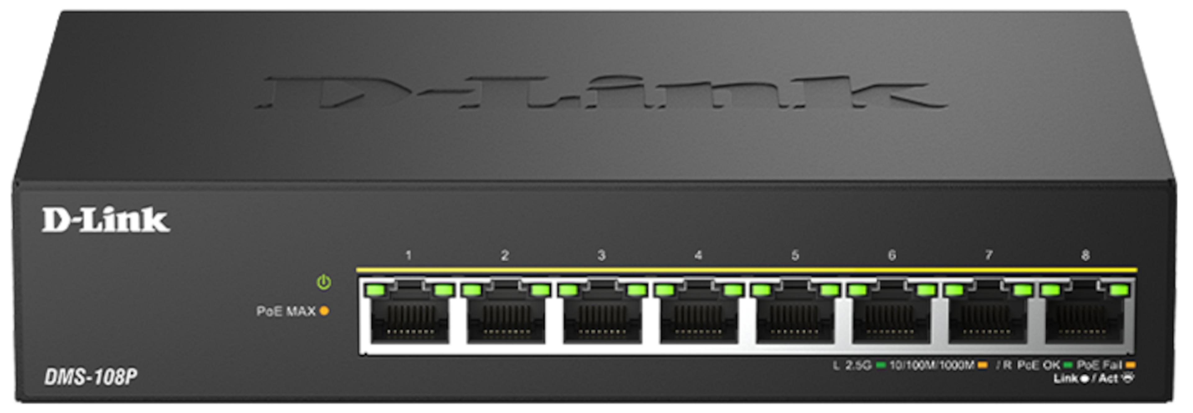 D-Link DMS-108P/E 8-port Switch