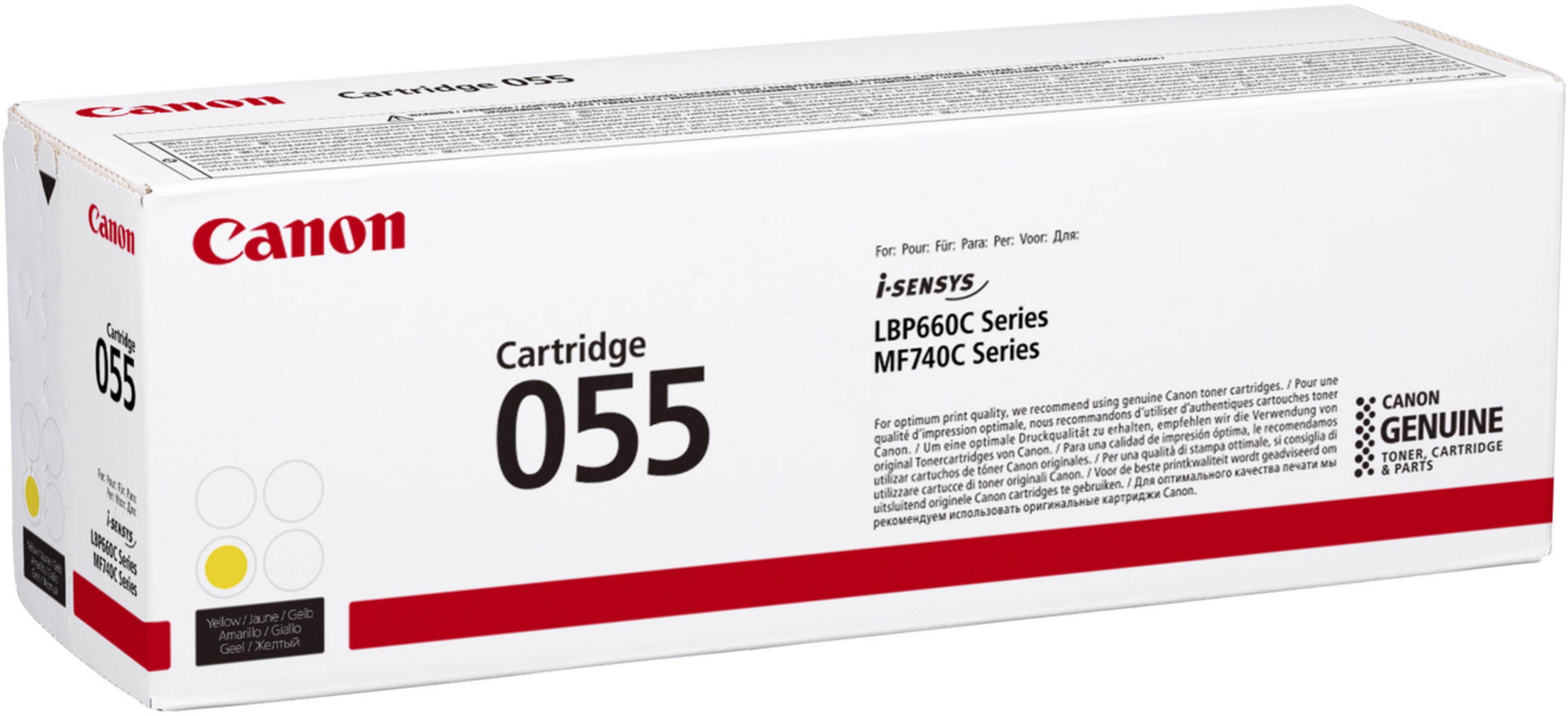 Canon 055 Toner Yellow