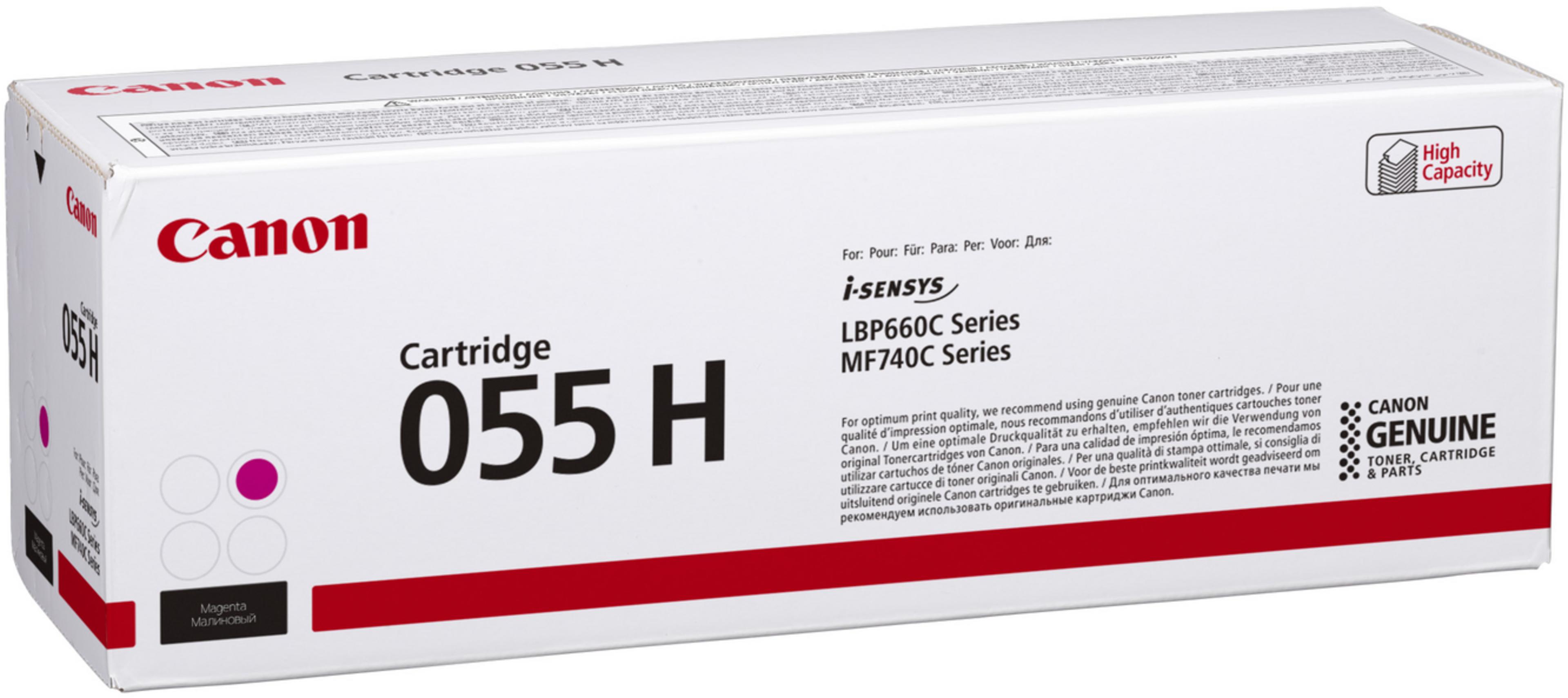 Canon 055H Toner Magenta