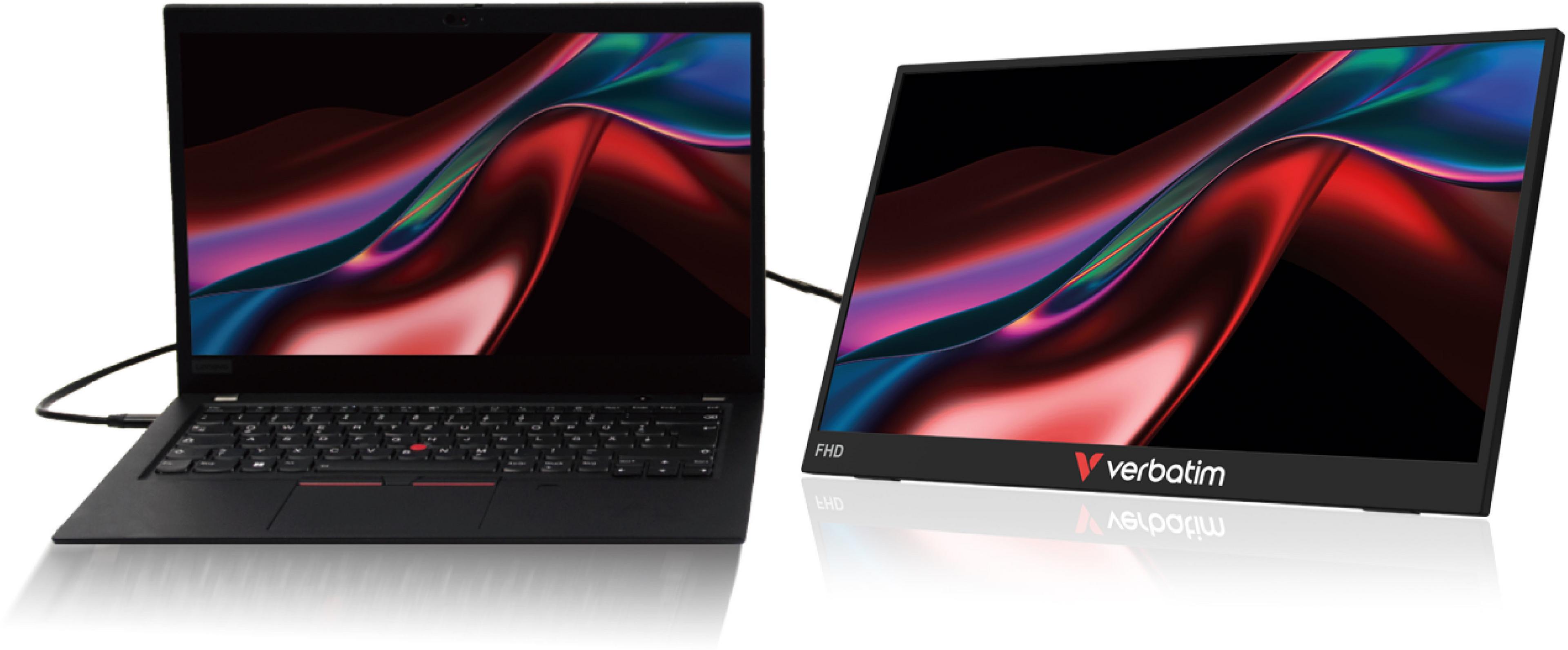 Monitor táctil portátil Verbatim 15,6"