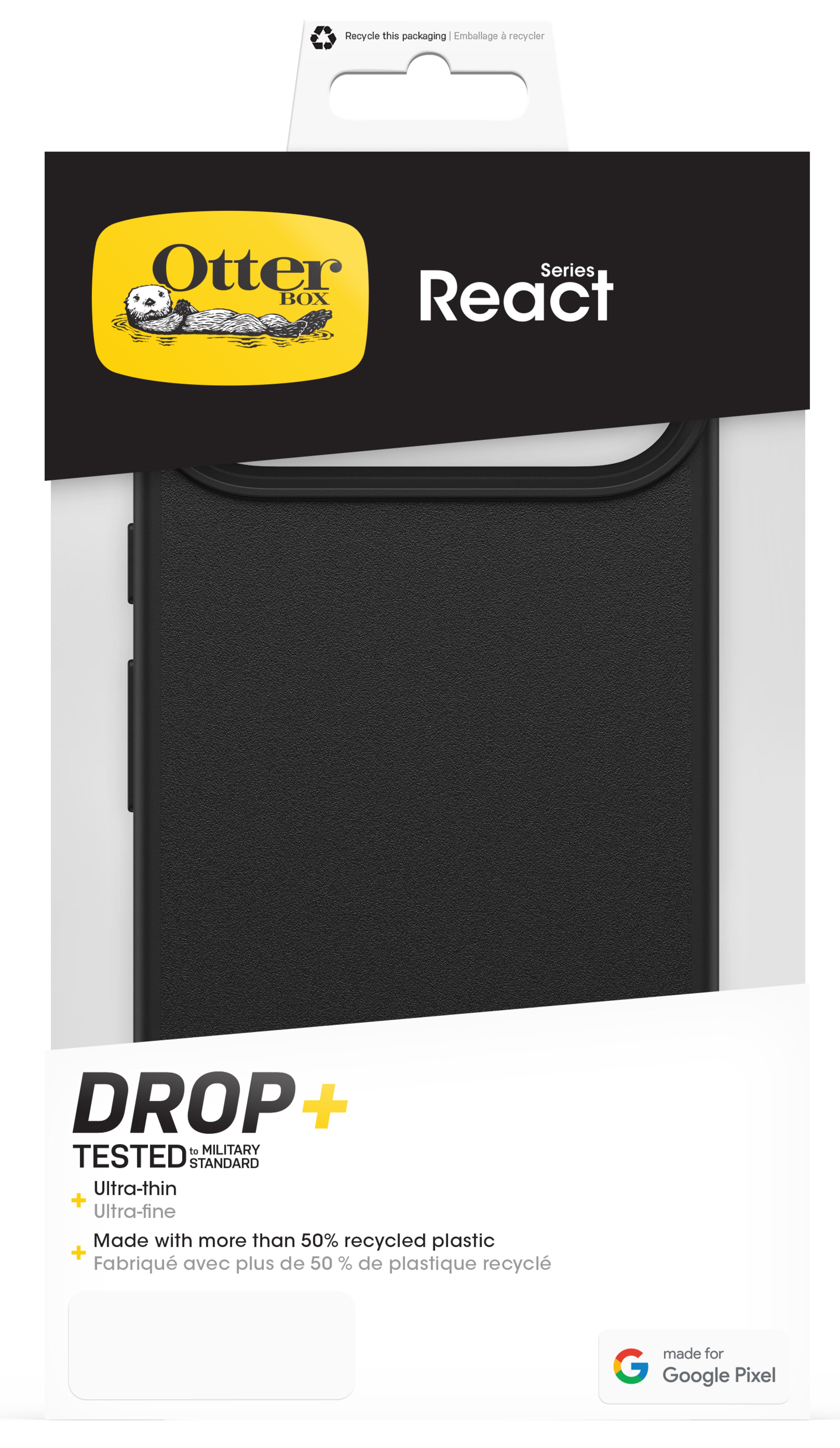 Obal OtterBox React Pixel 9 Pro XL černý