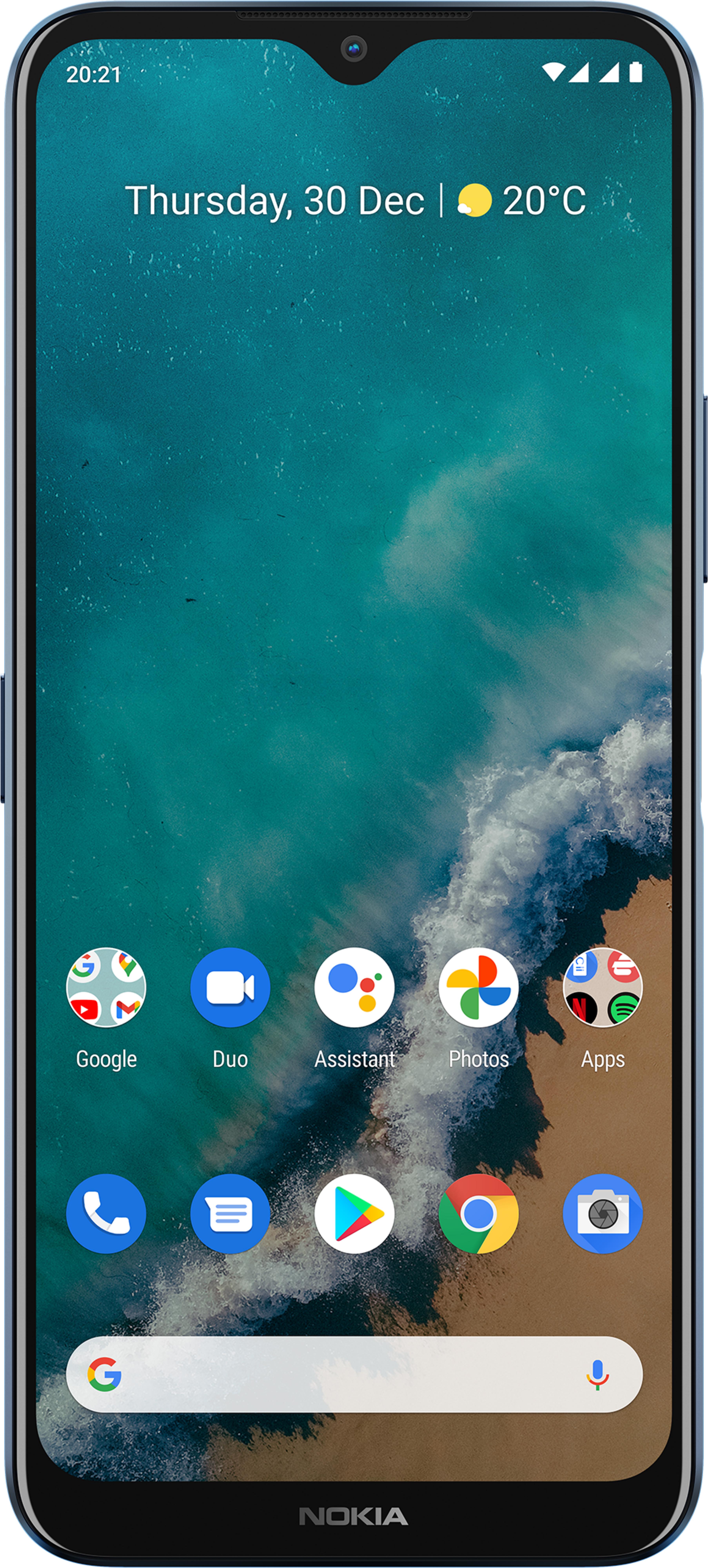 Nokia G50 5G 4/128 GB Smartphone blau