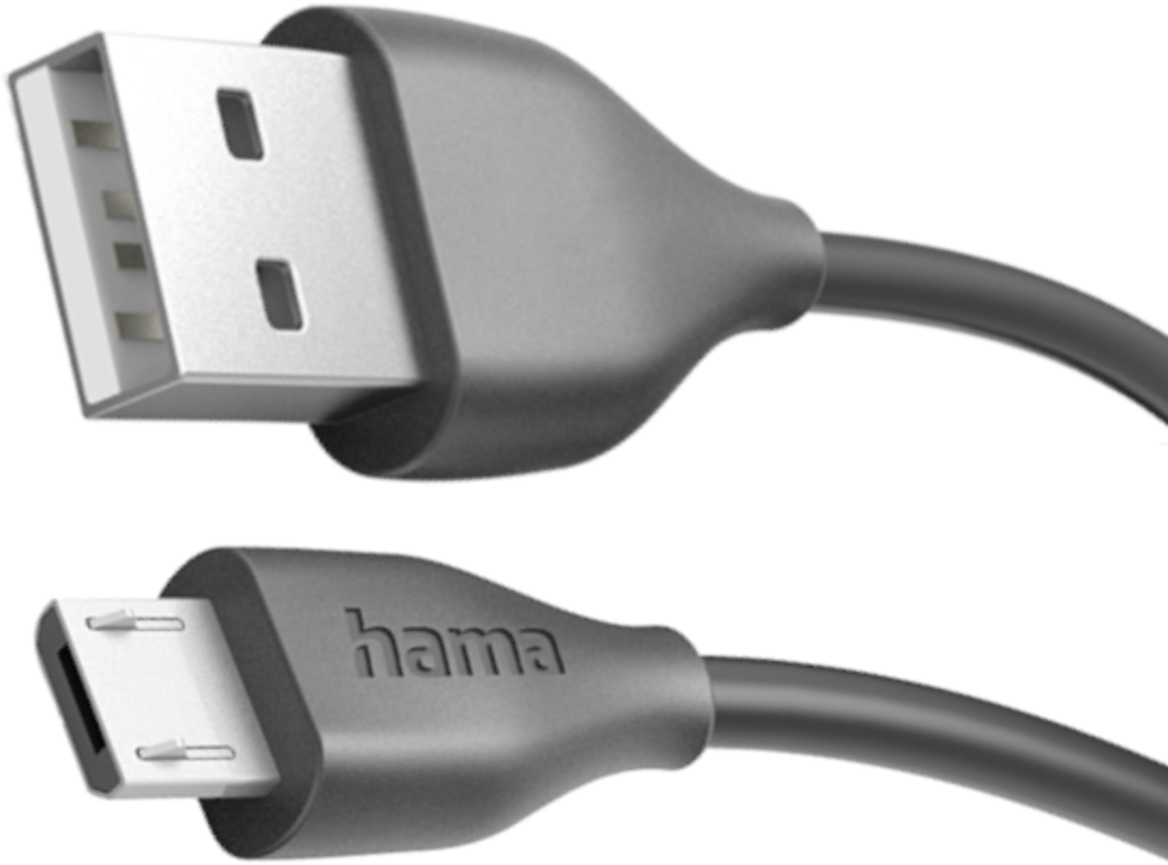 Hama USB Typ A - Micro-B Kabel 1,5 m