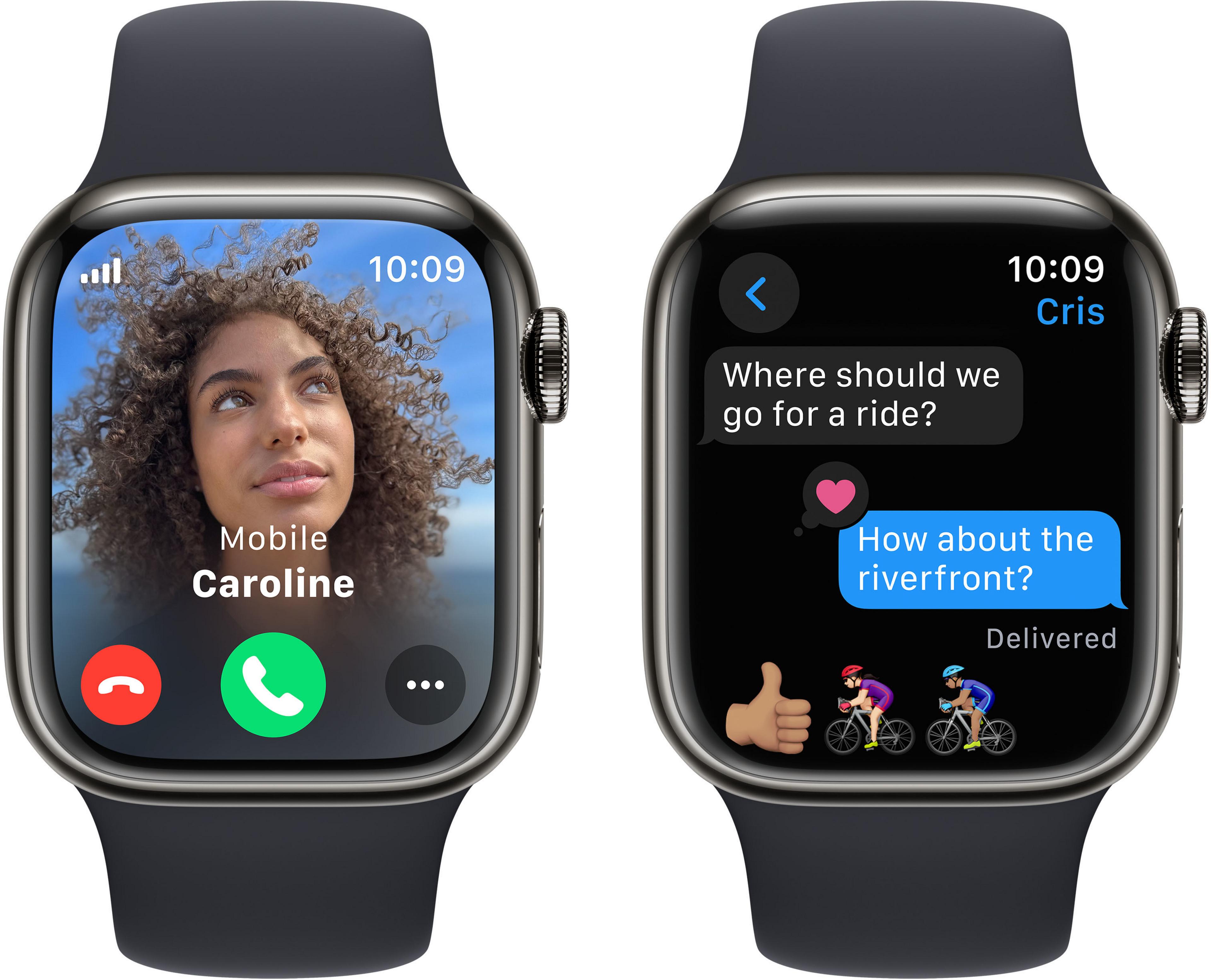 Apple Watch S9 9 LTE 41mm Steel Graphite