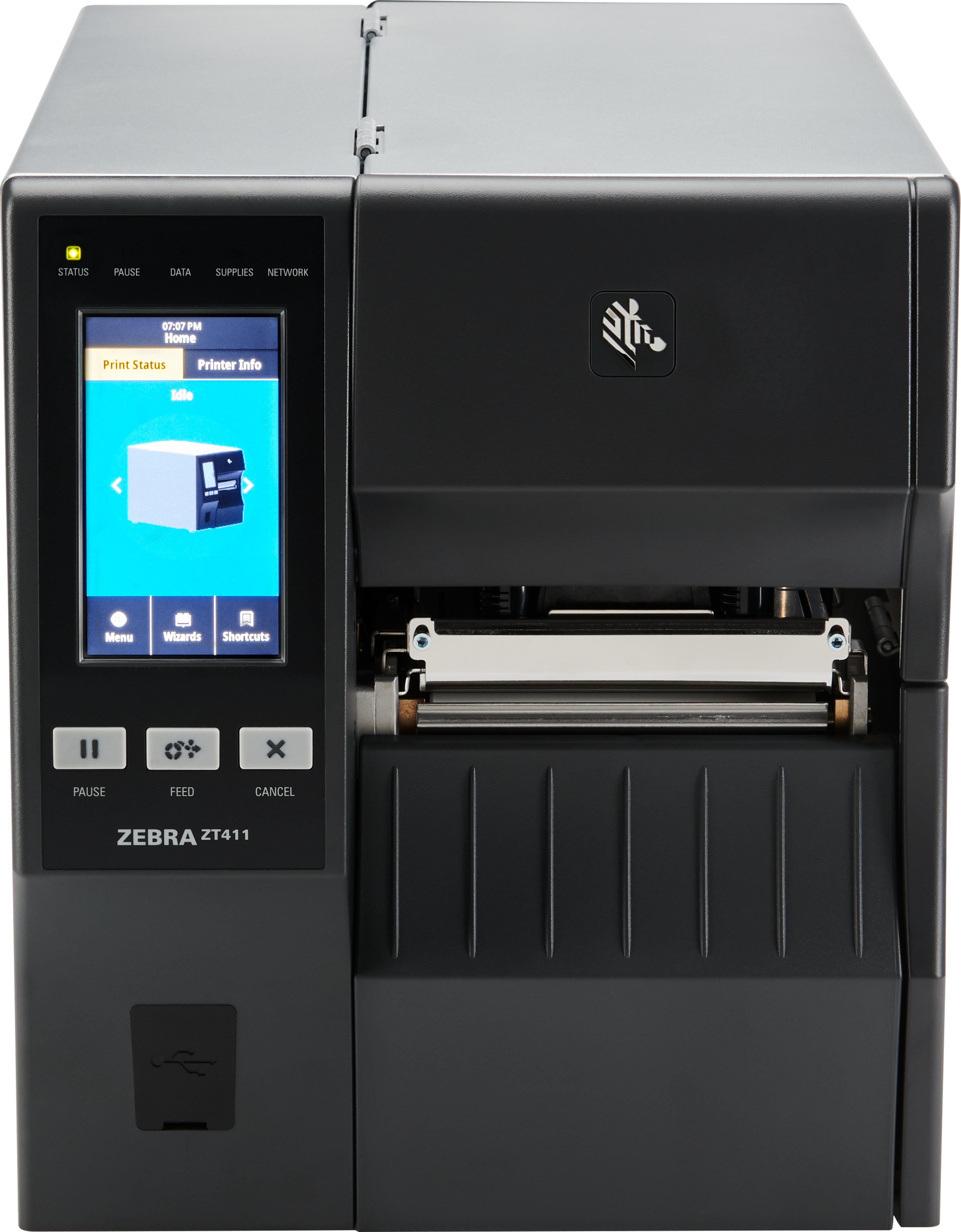 Zebra ZT411 TT 203dpi Printer w/ Peeler