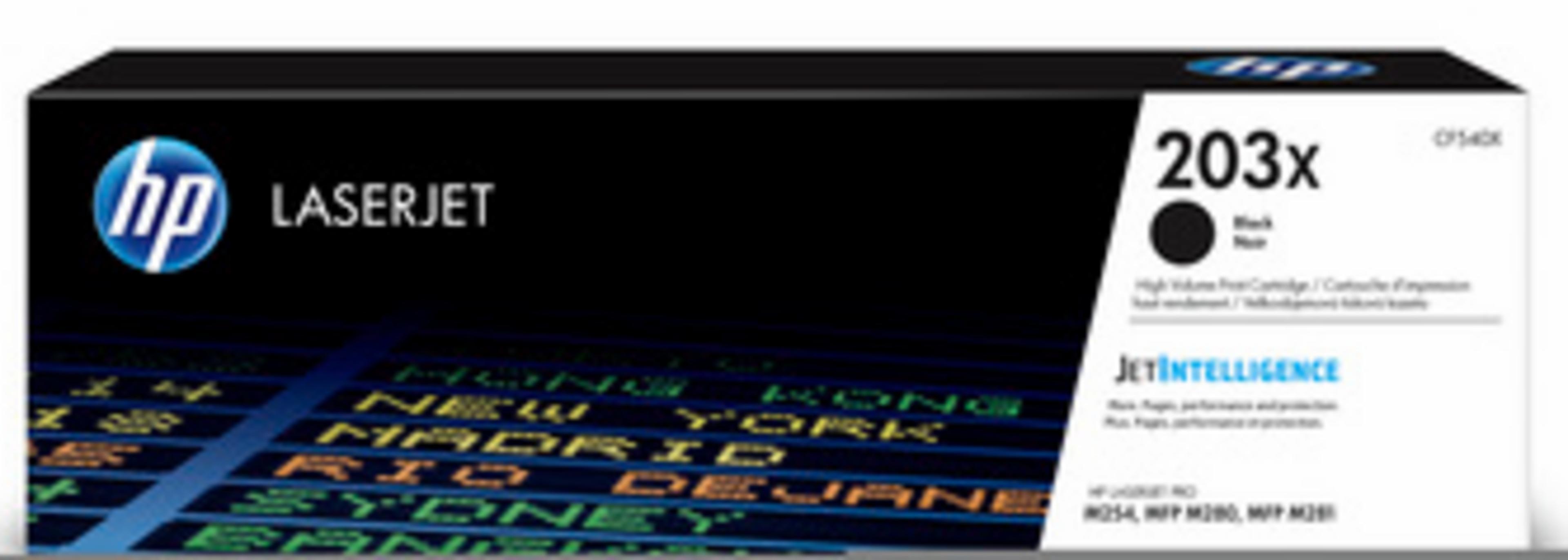 HP 203X Toner schwarz