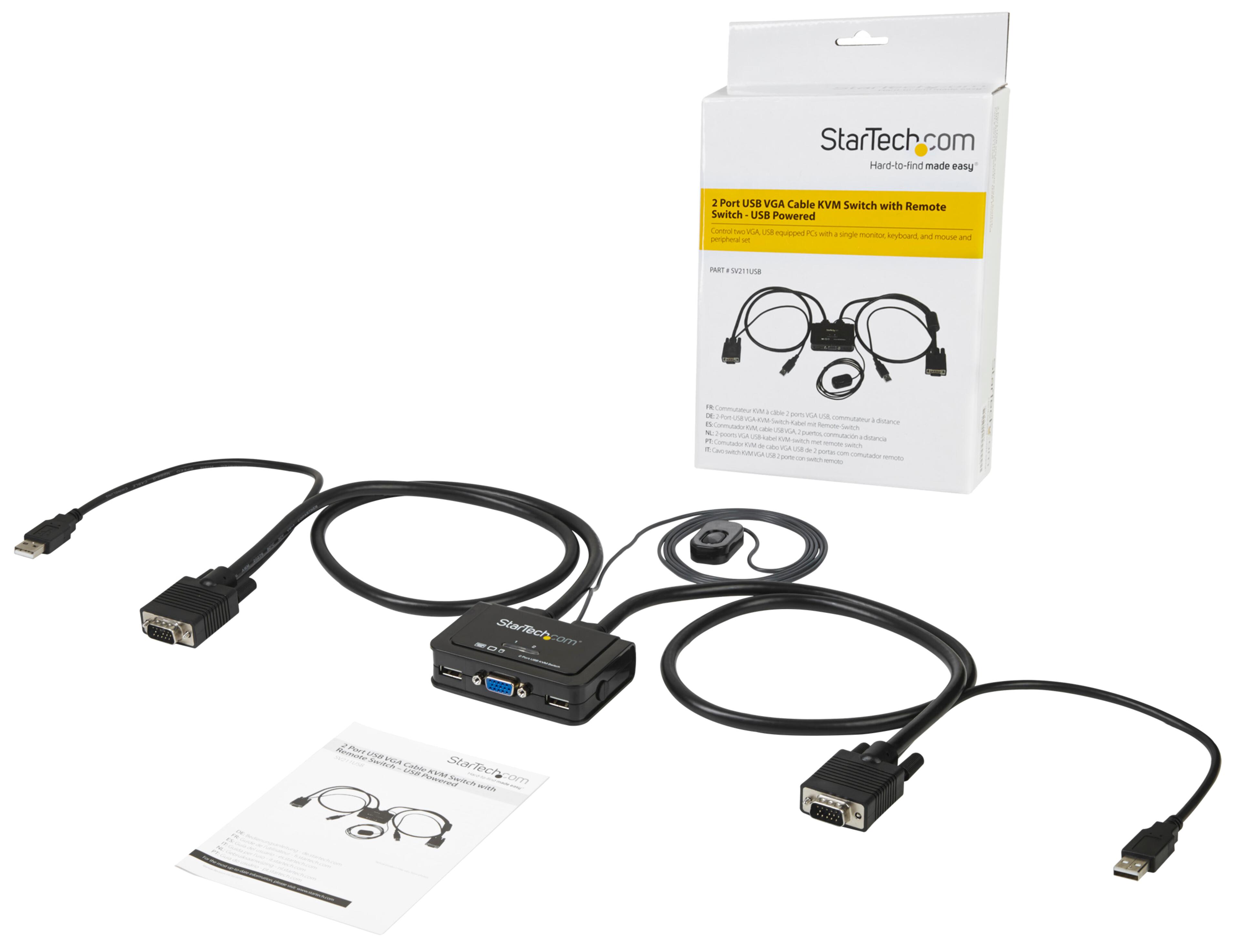 StarTech KVM-Switch VGA 2-Port