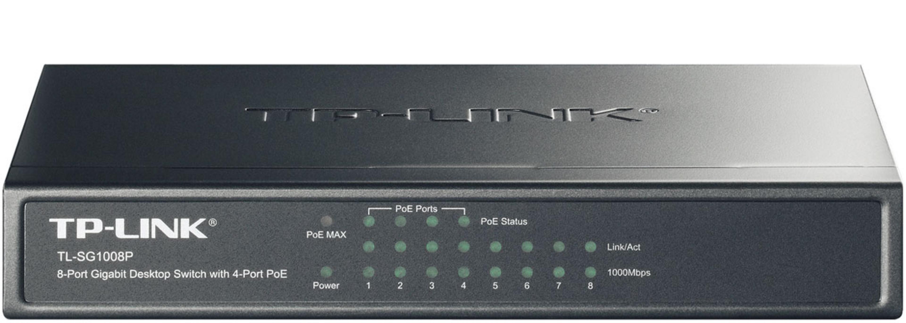 Switch PoE TP-LINK TL-SG1008P