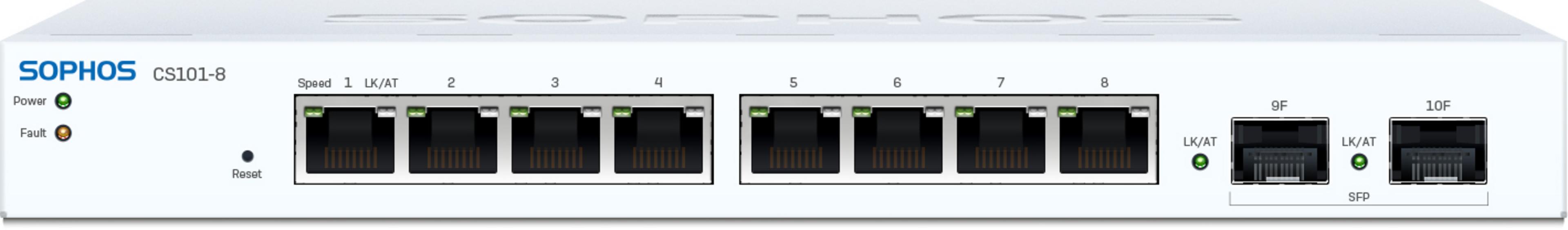 Sophos CS101-8 Switch - 8 port