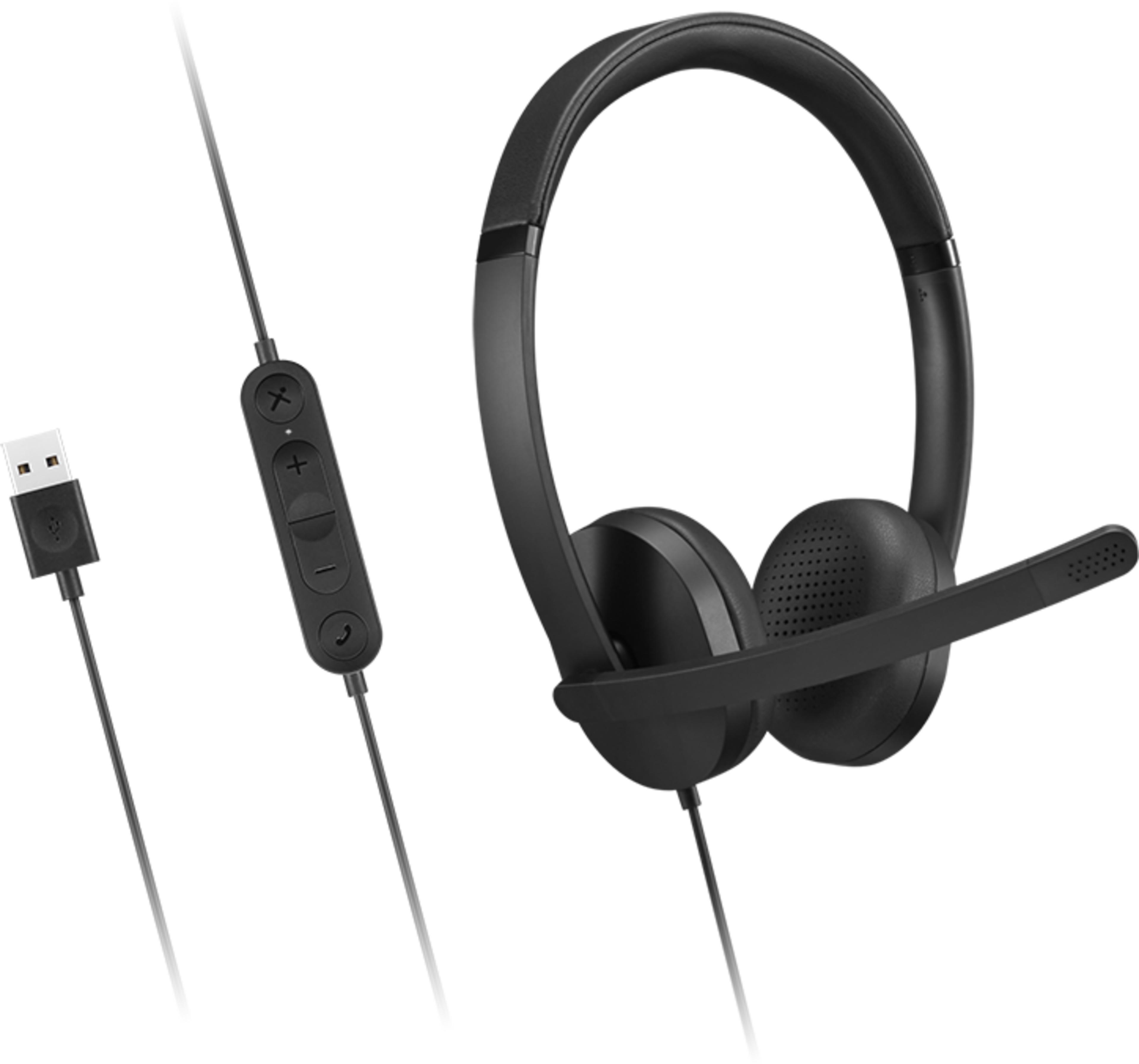 Lenovo Wired USB-A Stereo-Headset Gen 2
