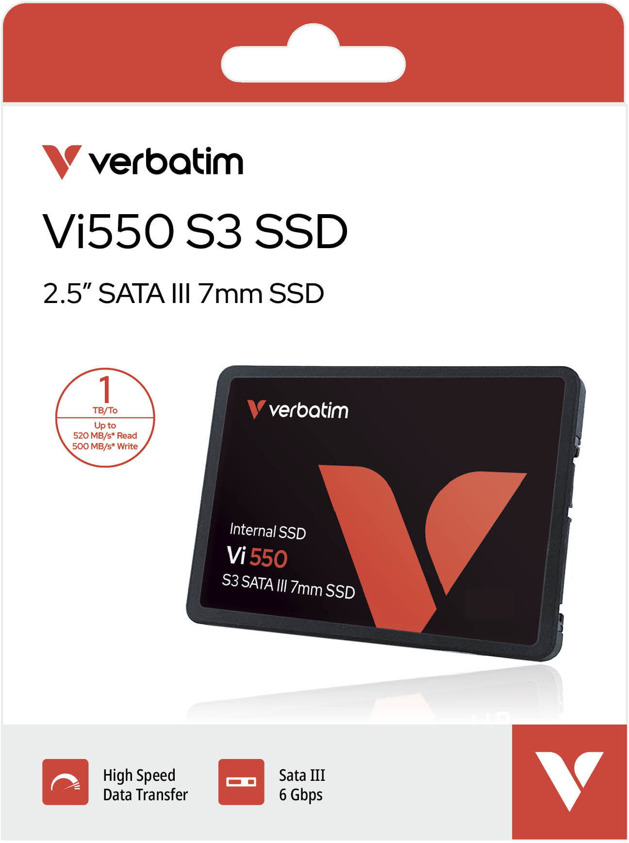 Buy Verbatim Vi550 S3 SSD 512GB (49352)