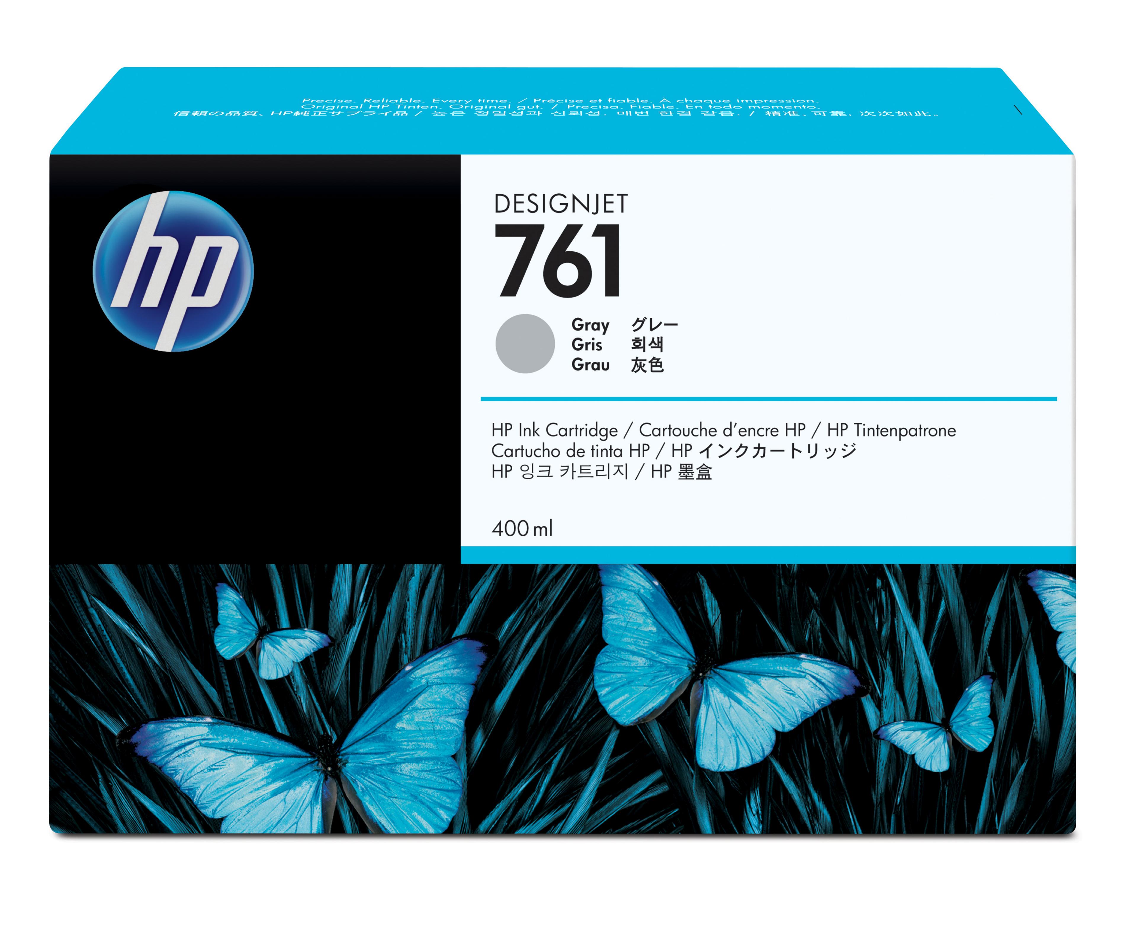 HP 761 Tinte 400 ml grau