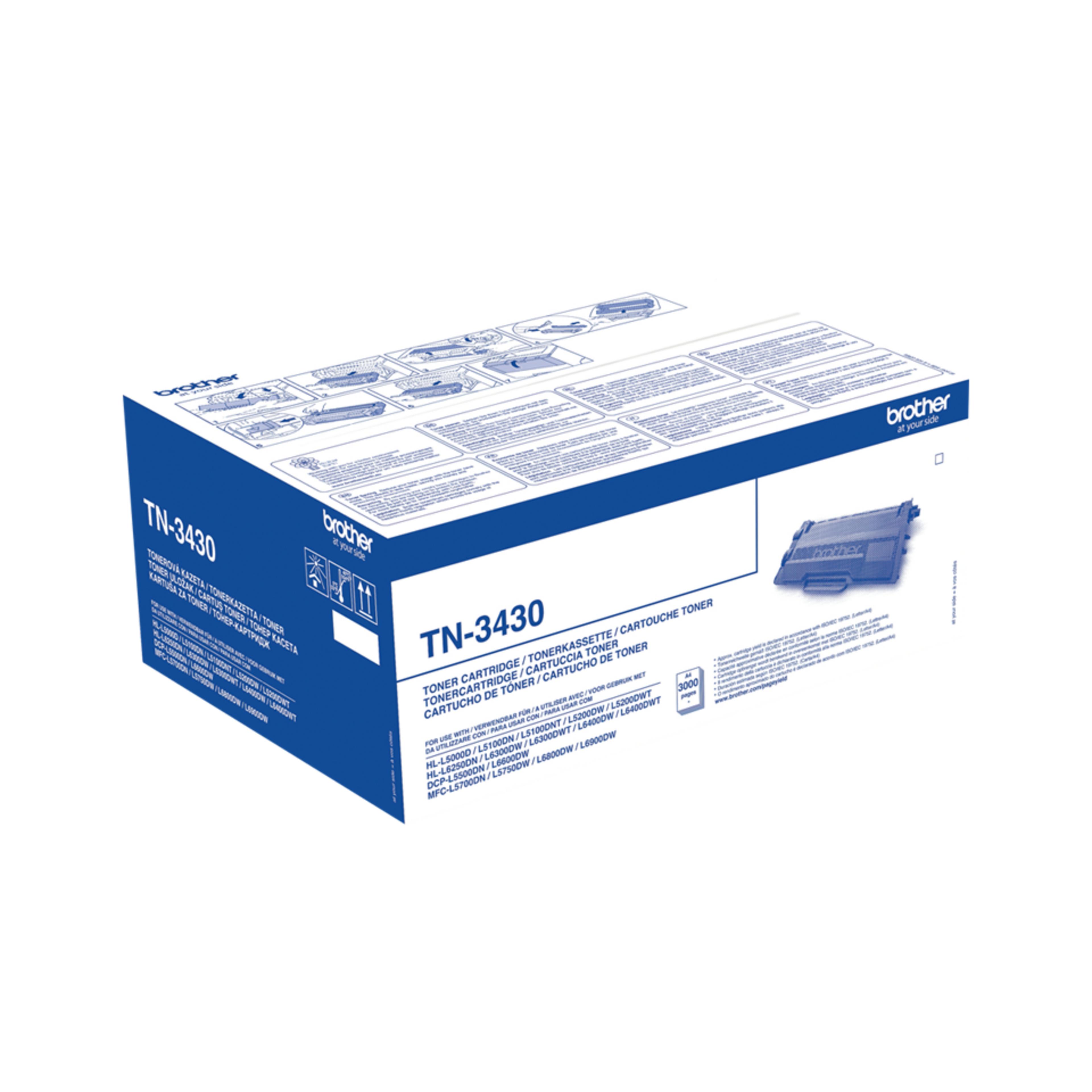 Brother Toner TN-3430, czarny