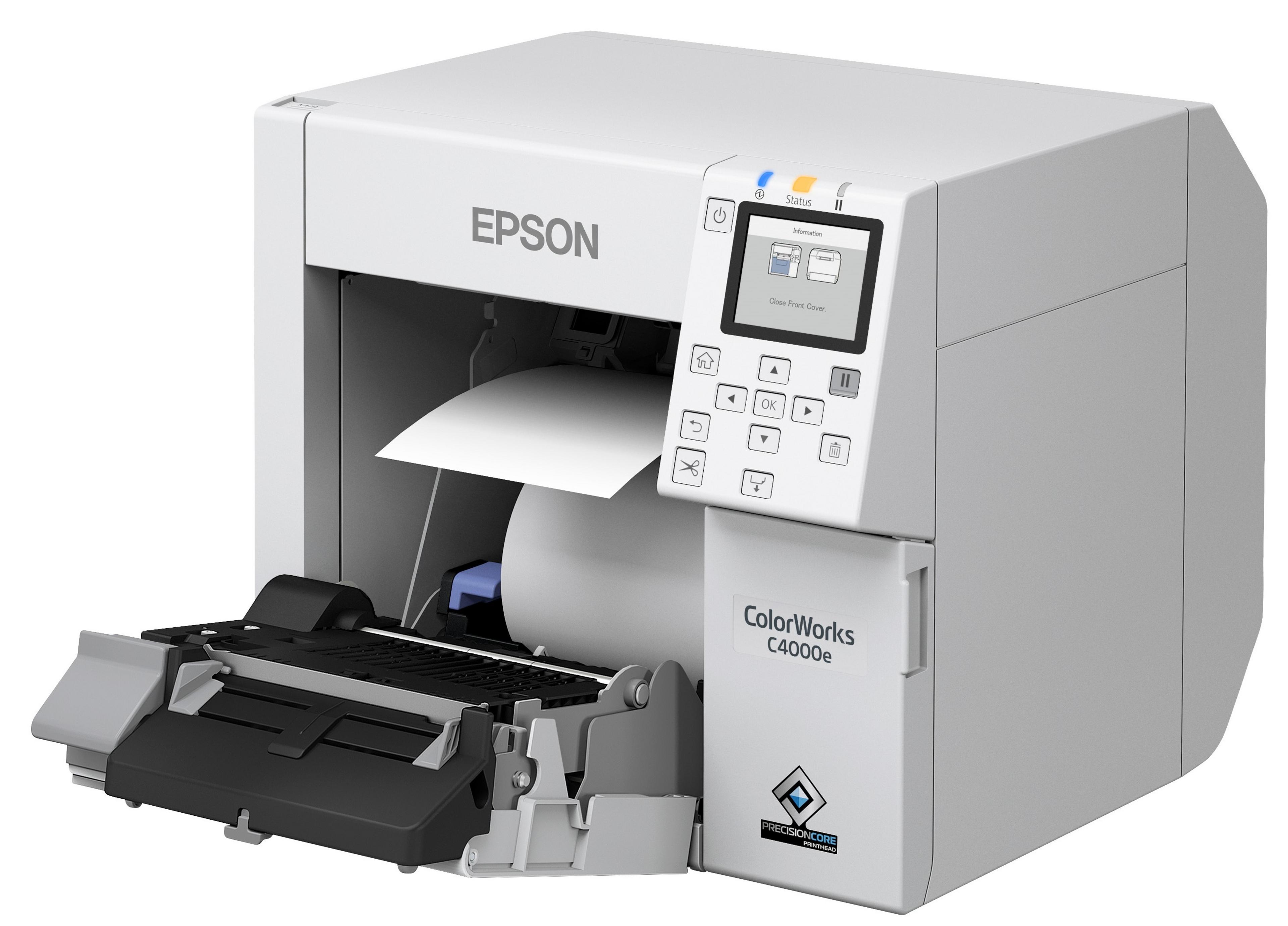Epson ColorWorks C4000 fény-fk. tintával