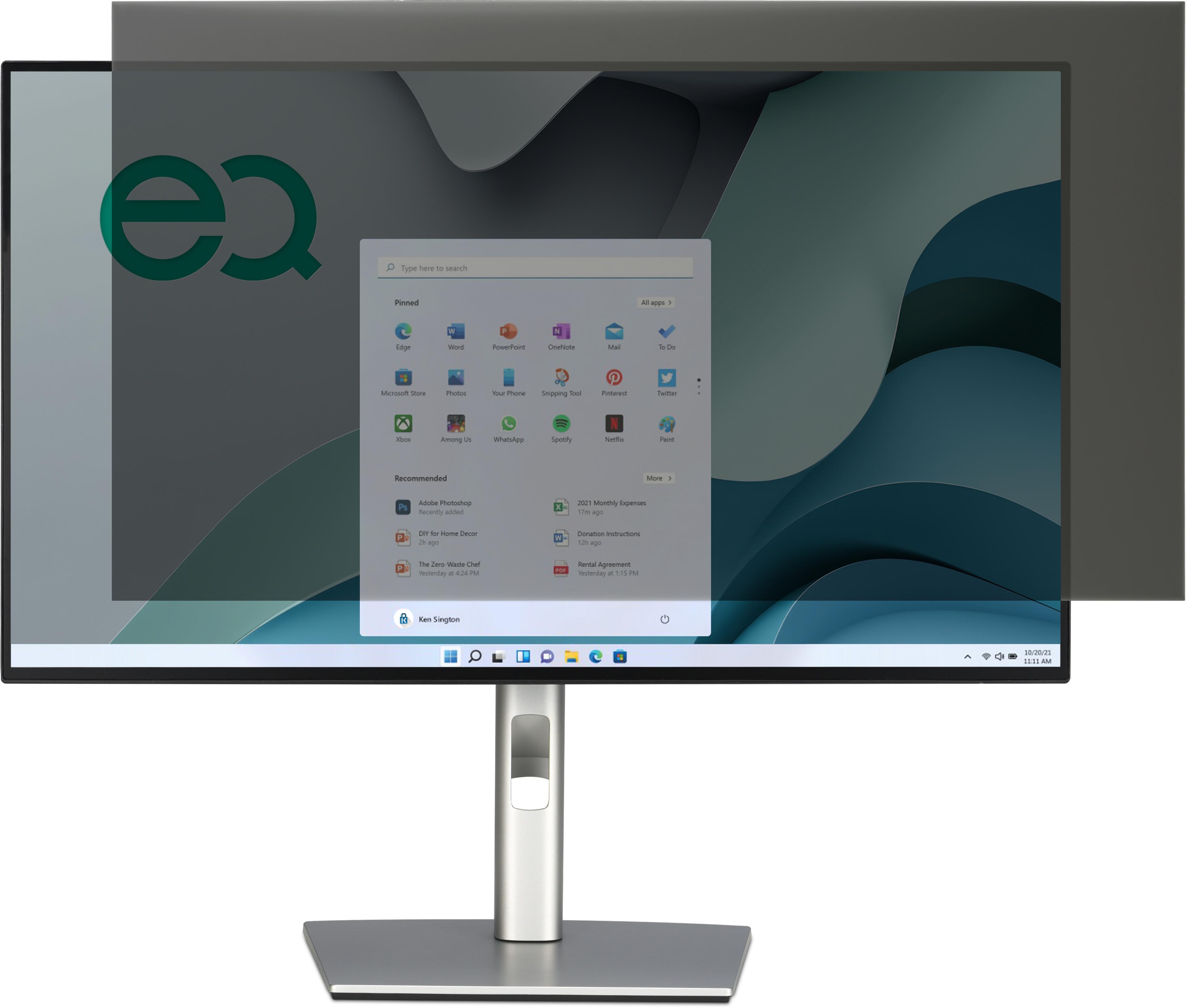 Filtre confident. 34'' Kensington EQ