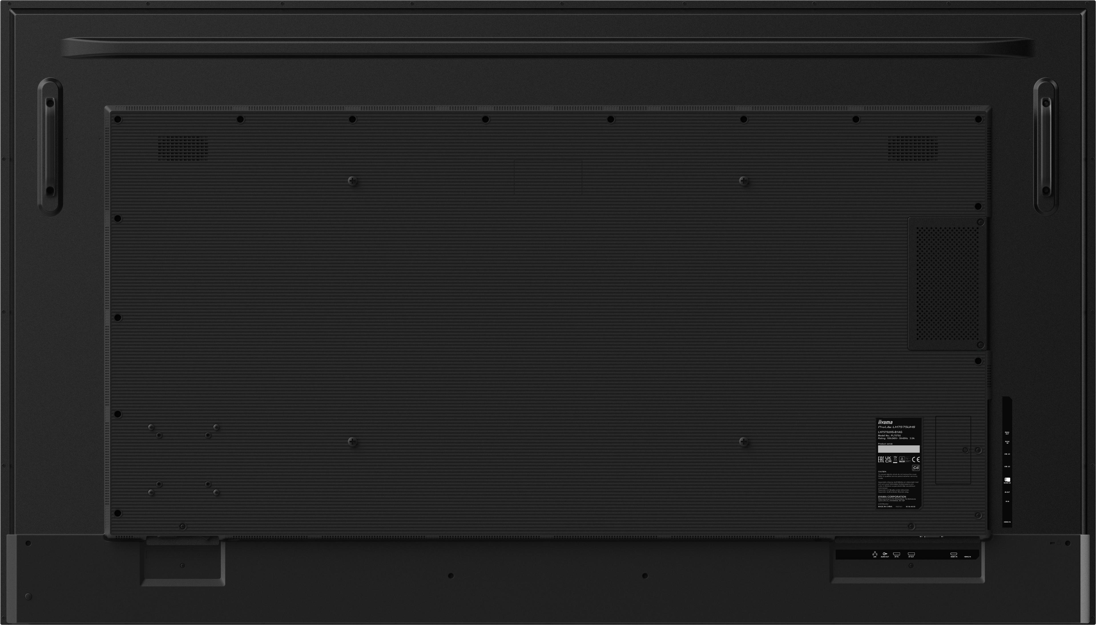 iiyama ProLite LH7565UHSB-B1 Display