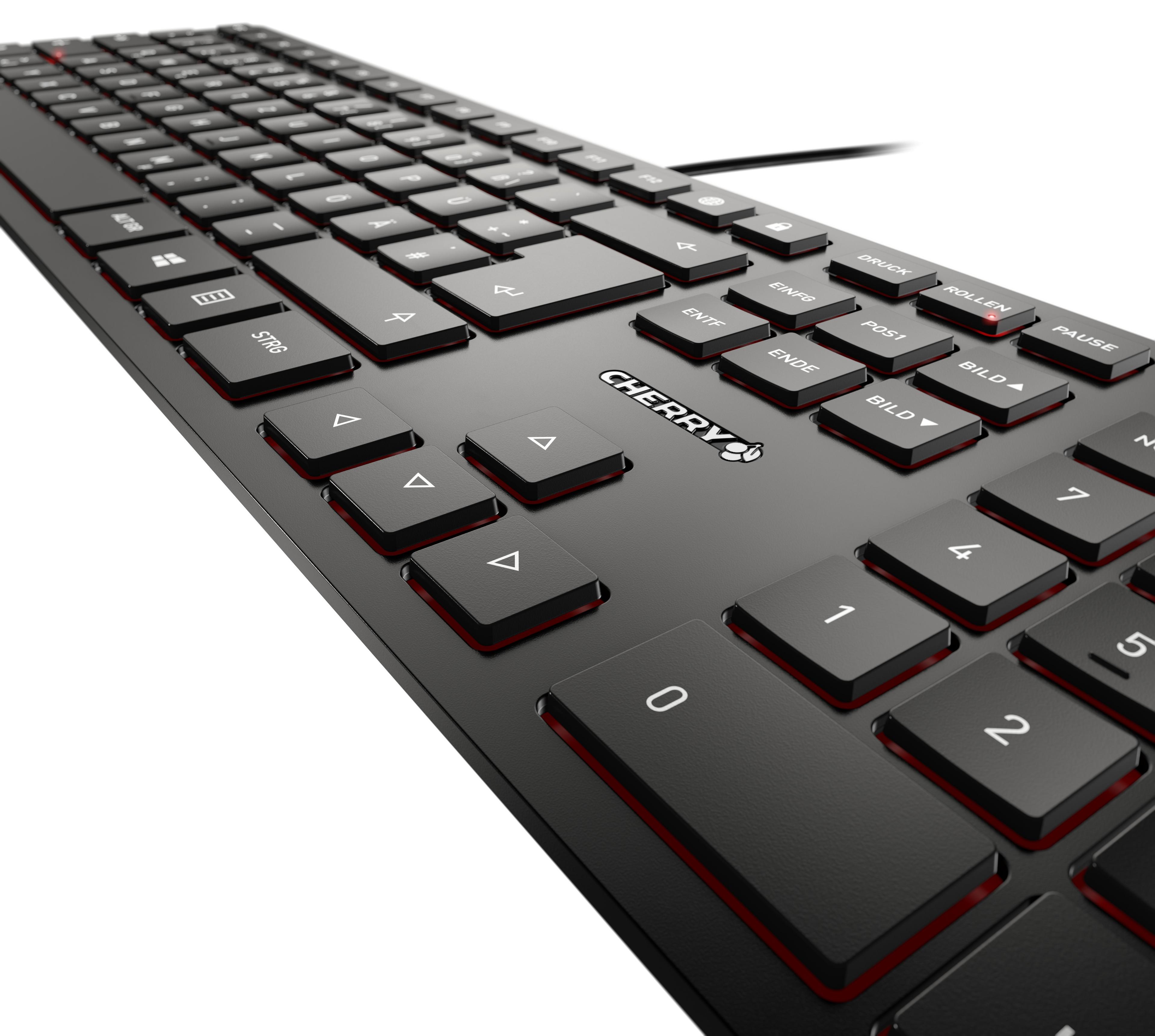 Clavier CHERRY KC 6000 SLIM, noir