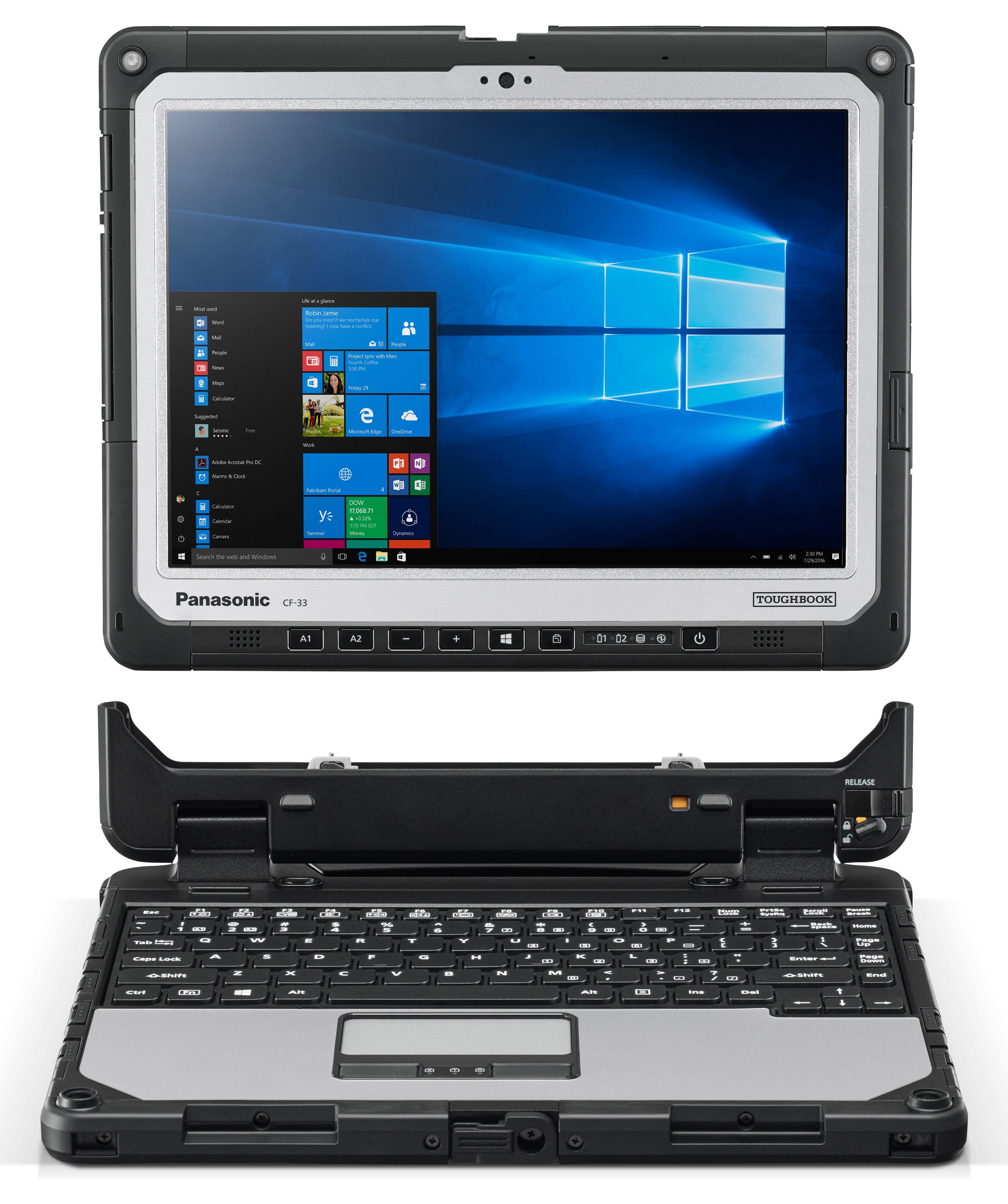 Panasonic CF-33 mk1 KBD/LTE/CR Toughbook