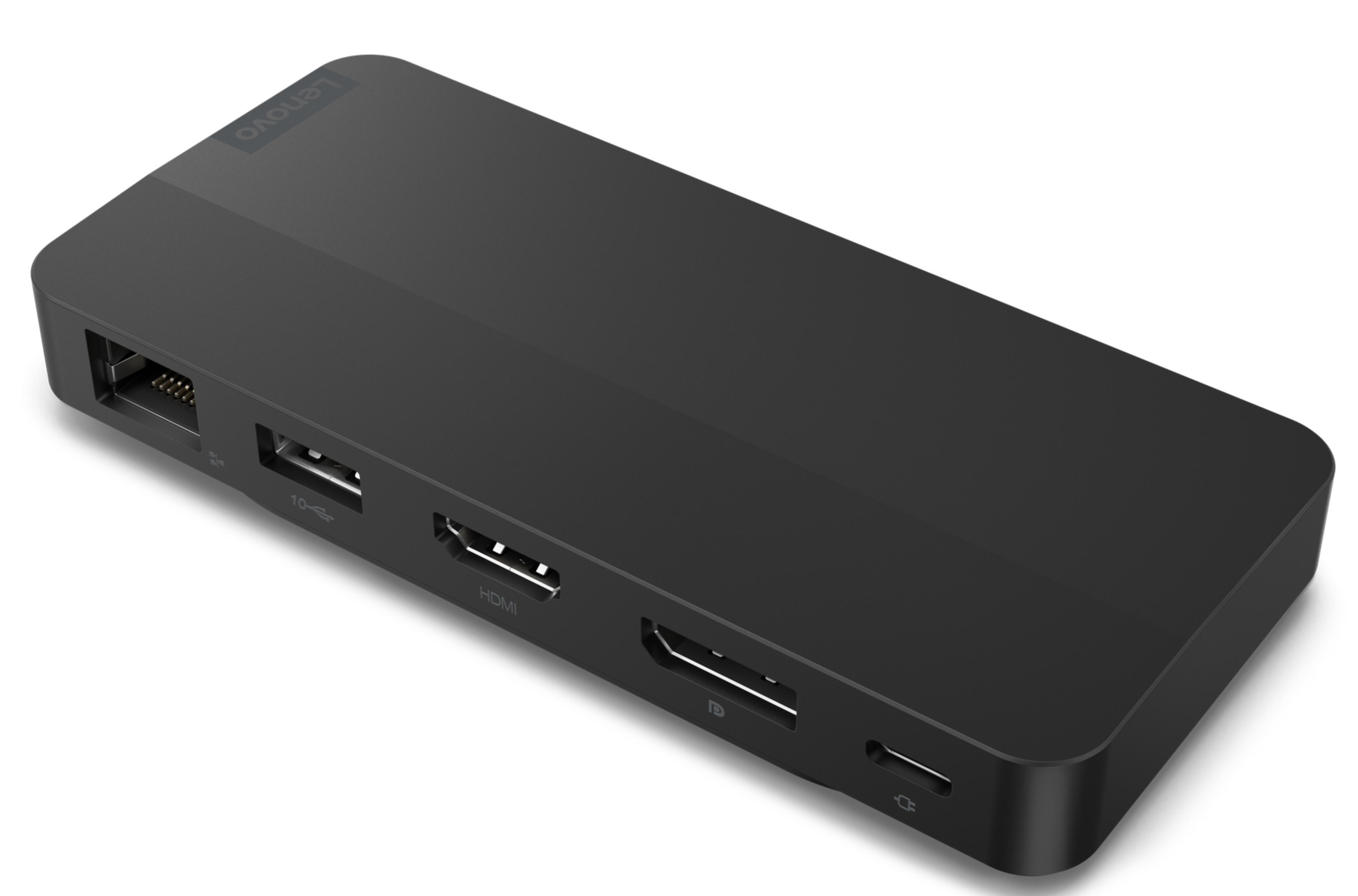 Lenovo USB-C-Reisedock für zwei Displays