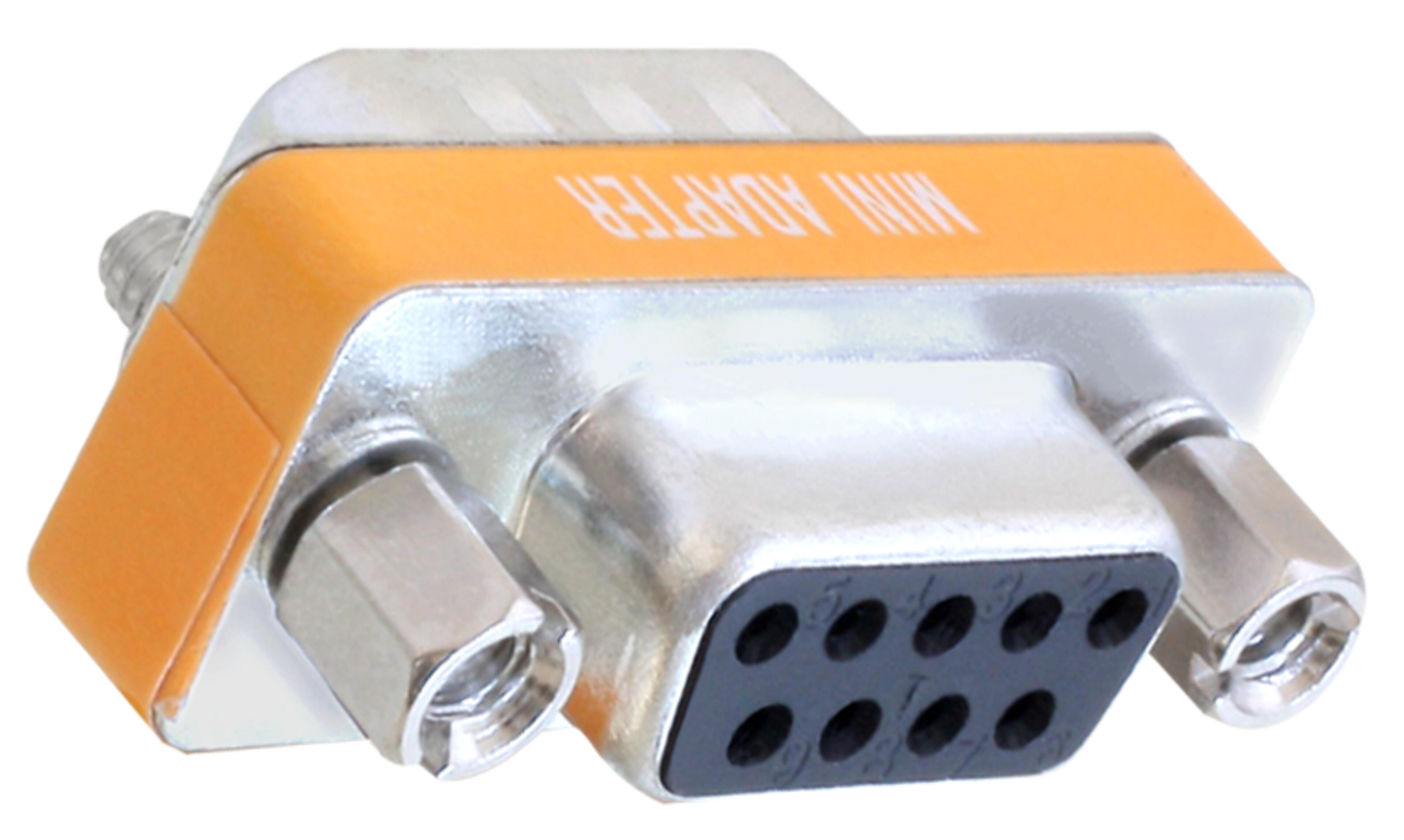 Delock Null Modem Adapter DB9/m-DB9/f