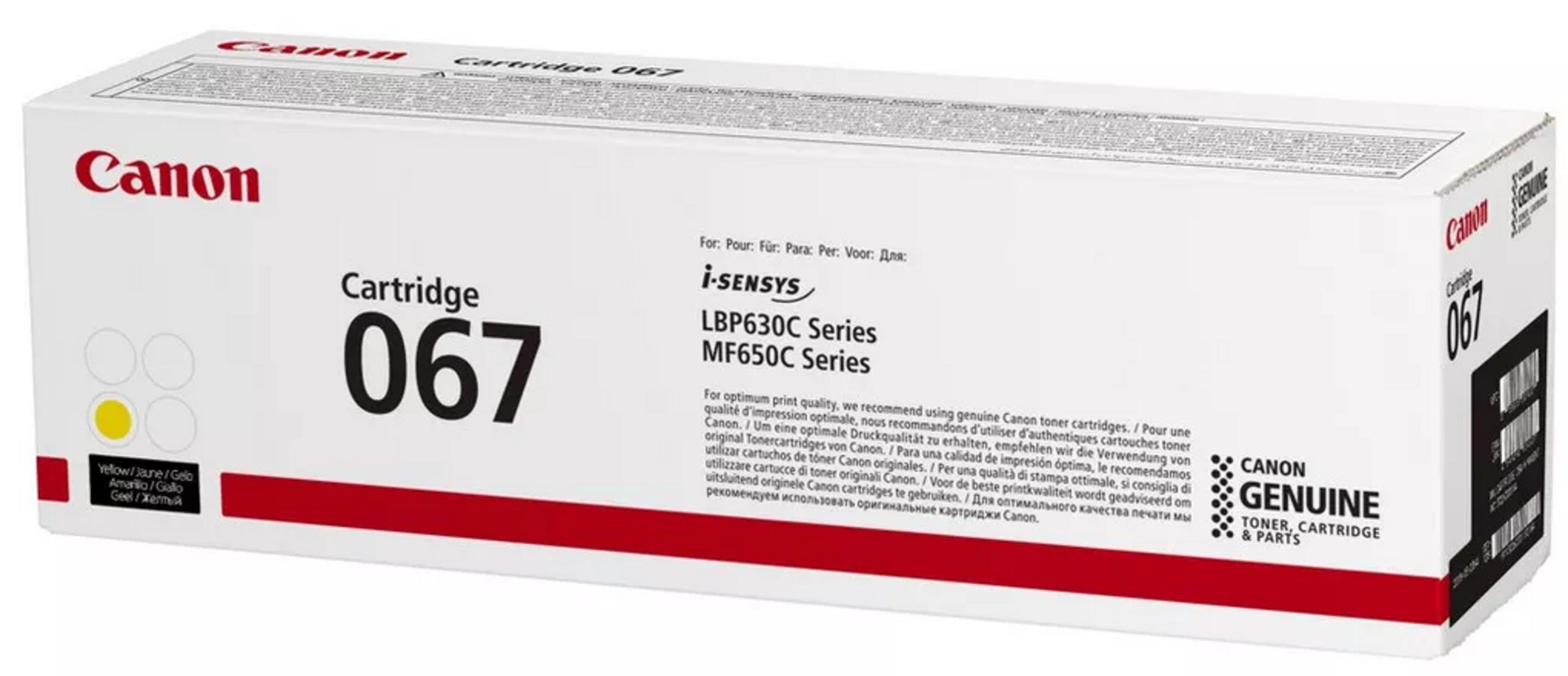 Canon 067 Toner gelb