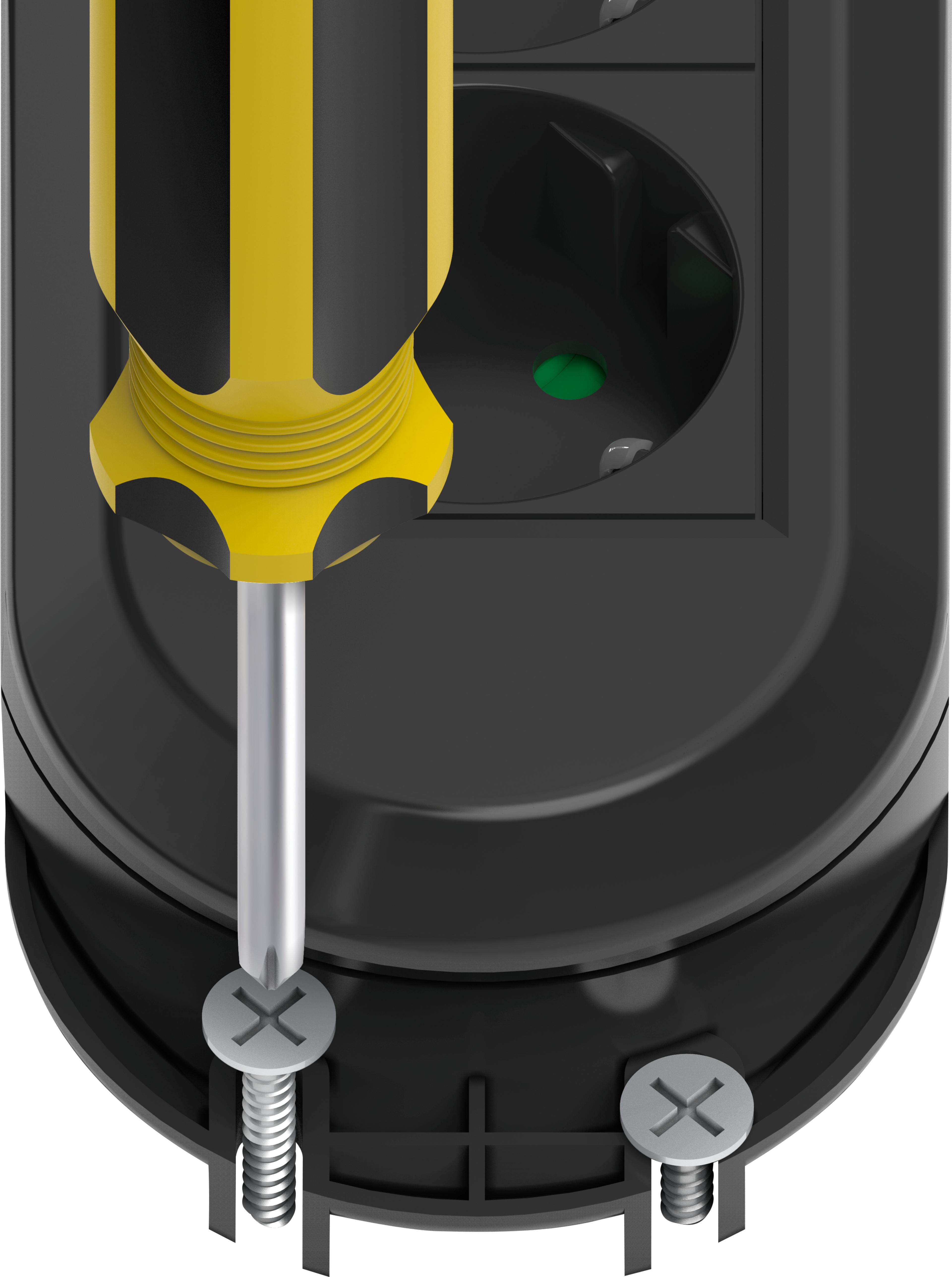 Power Strip 6-way 2m w/ Switch