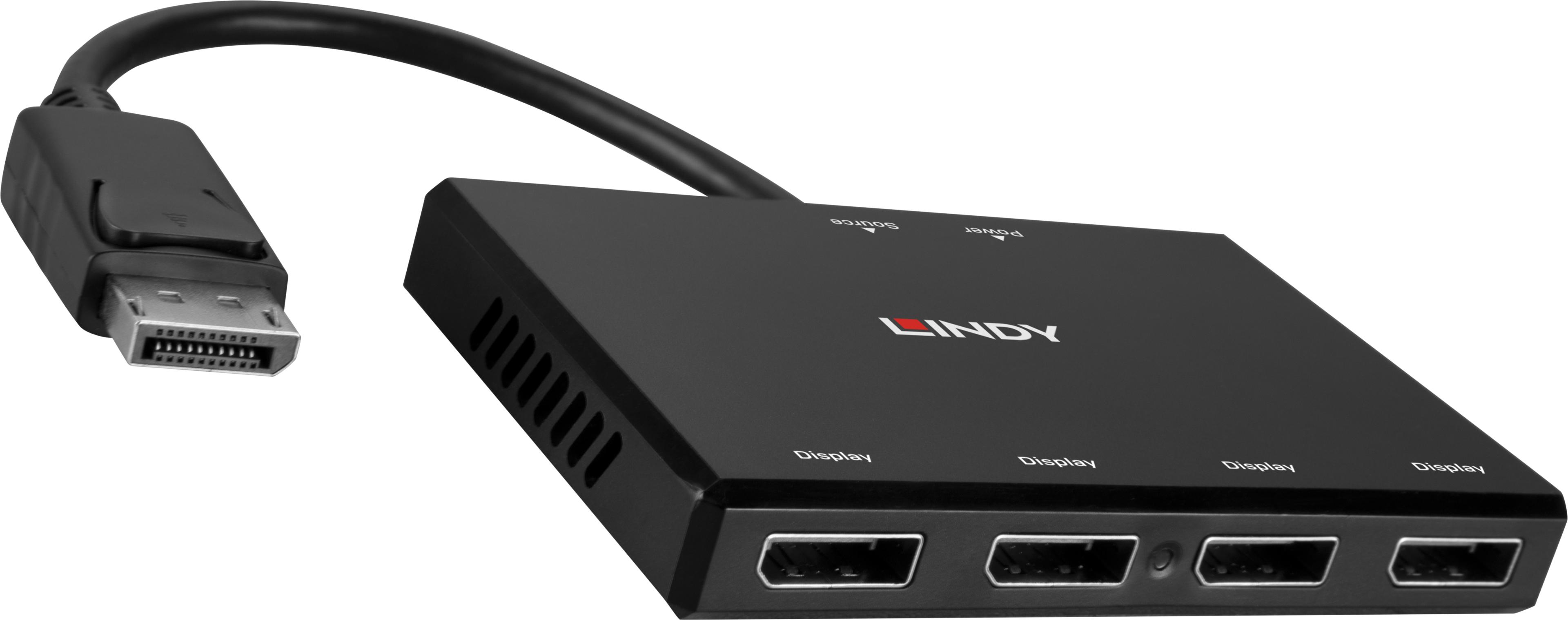 Lindy DisplayPort Splitter 1:4