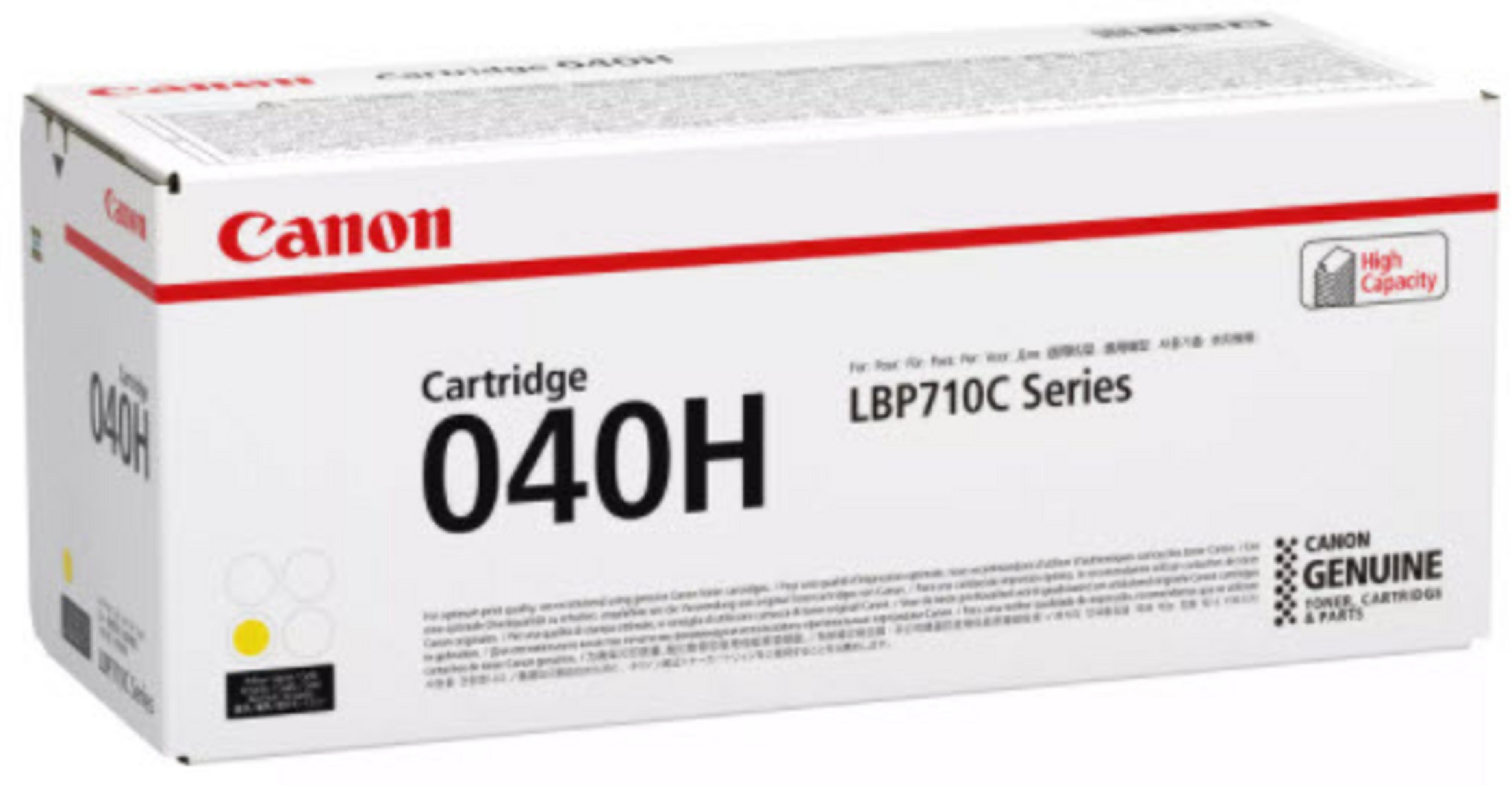 Toner Canon 040H amarelo