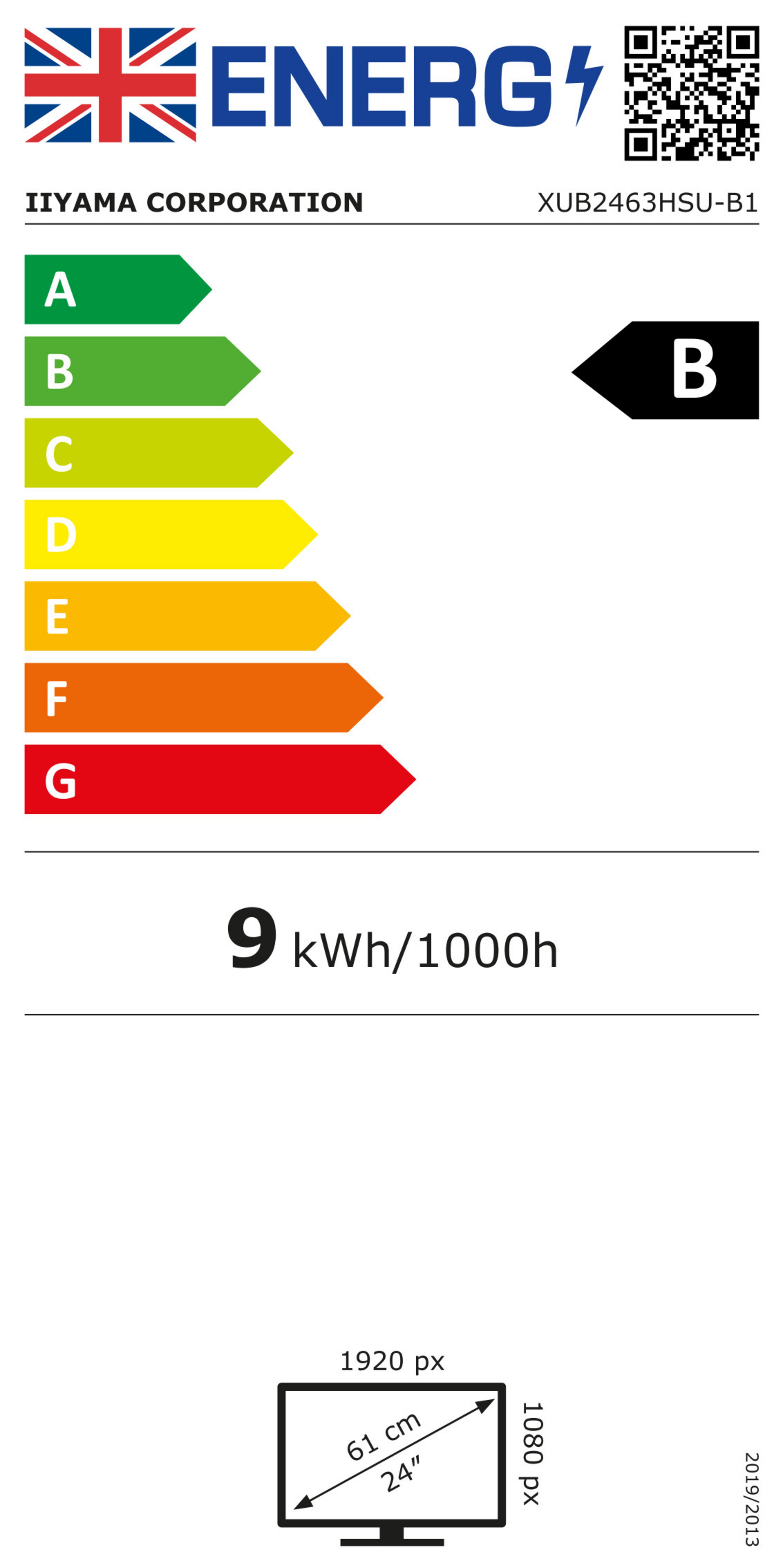iiyama ProLite XUB2463HSU-B1 Monitor