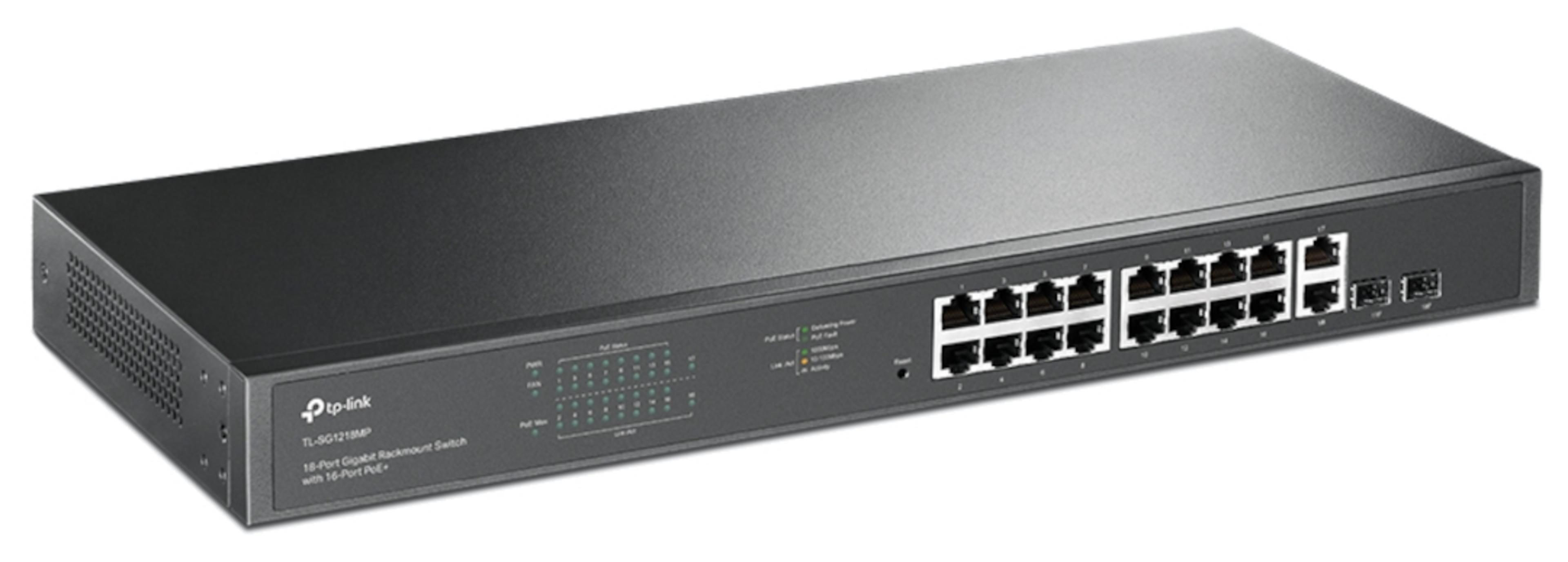Switch TP-LINK TL-SG1218MP PoE