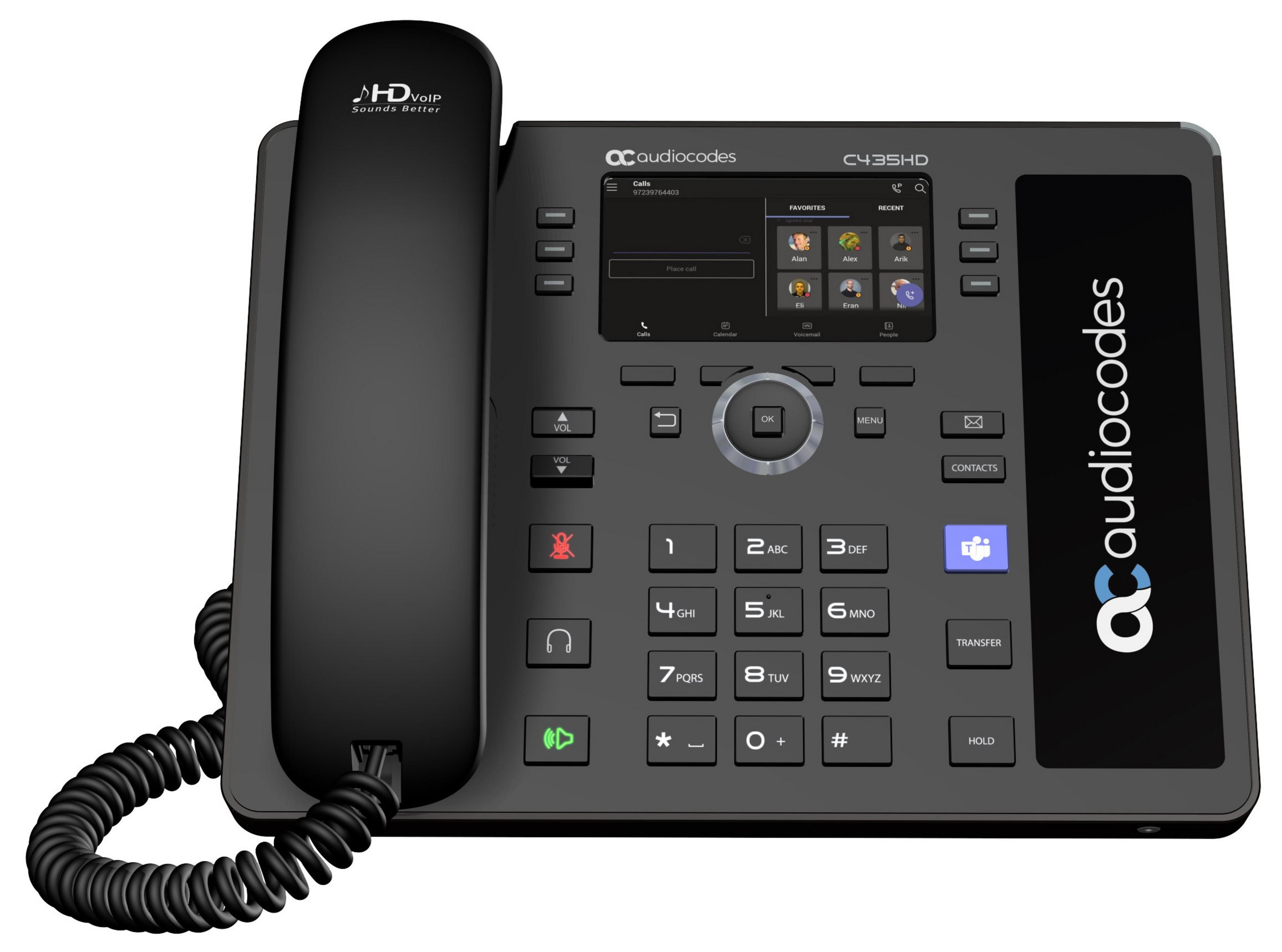 AudioCodes C435HD Teams IP-Telefon PS