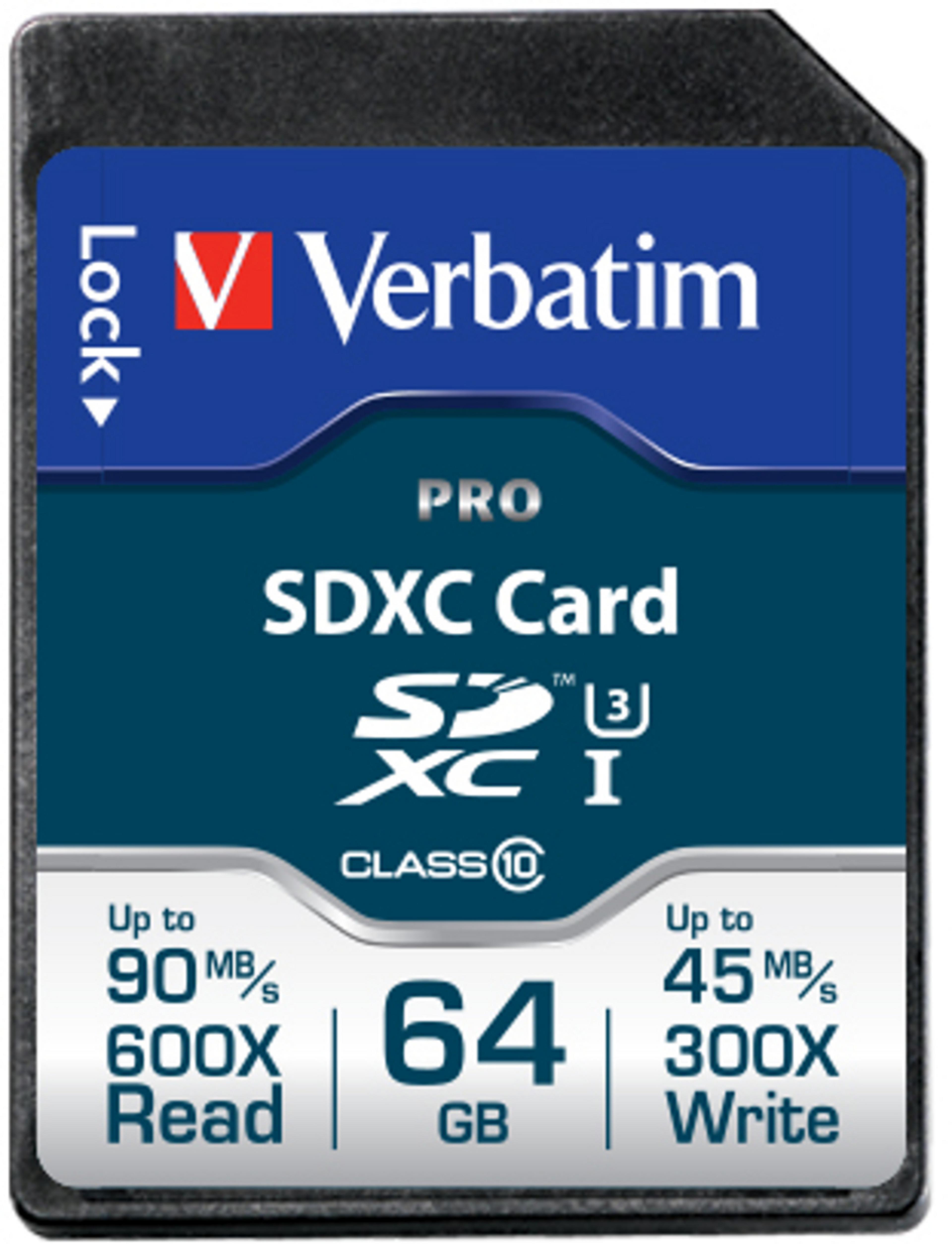 Verbatim Pro U3 32GB SDHC Card