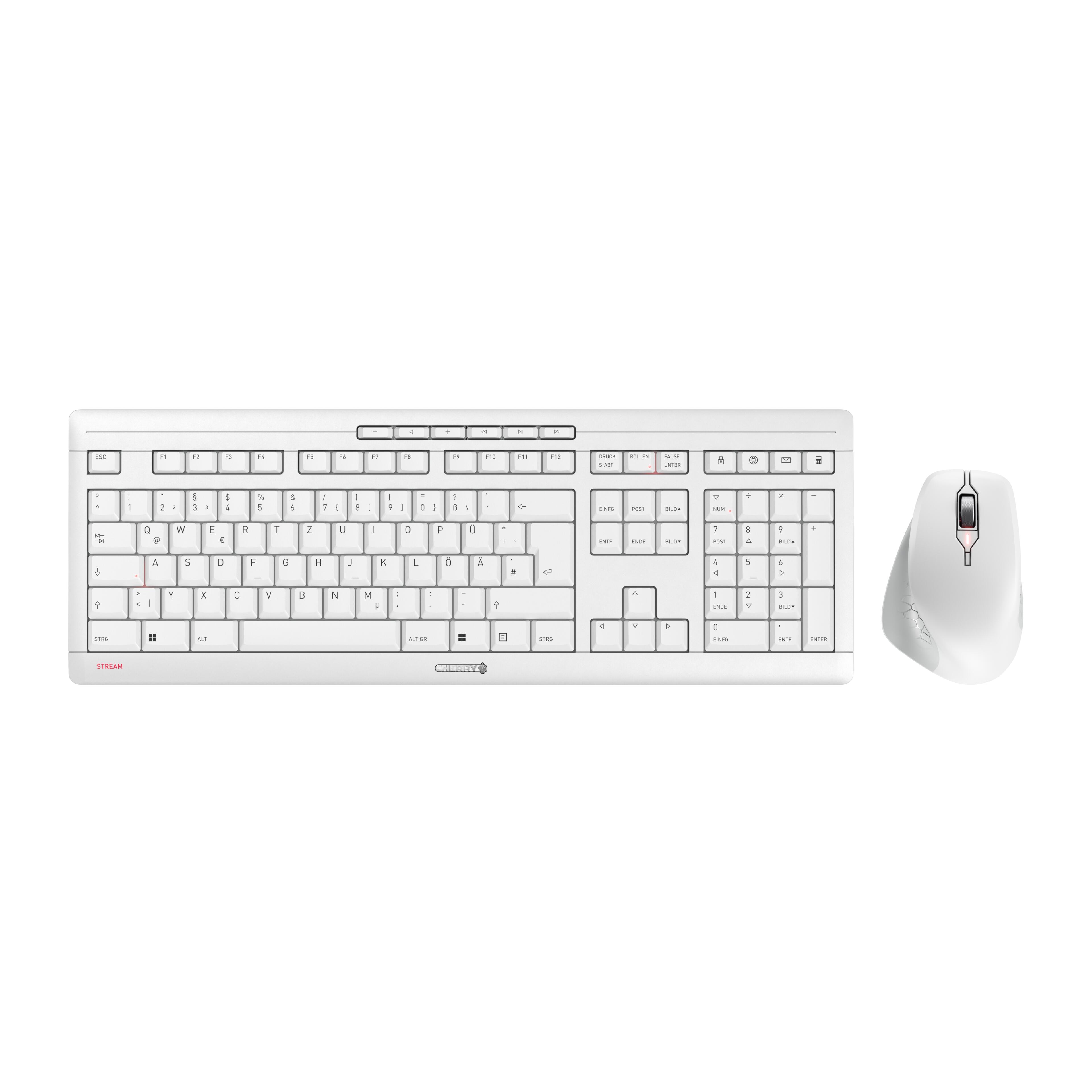 CHERRY STREAM DESKTOP COMFORT Set white