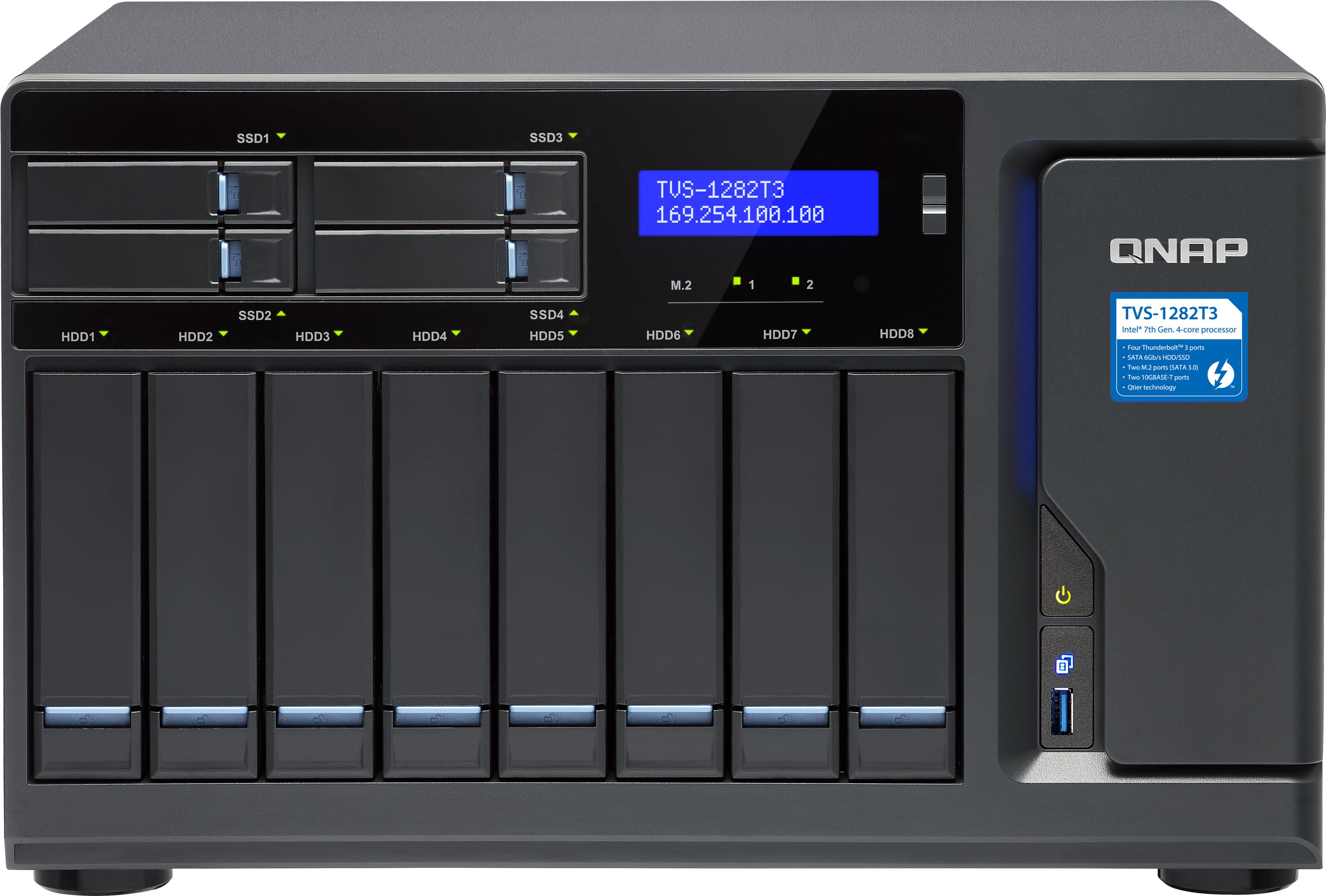 QNAP TVS-1282T3-i5 16 GB 12-bay NAS