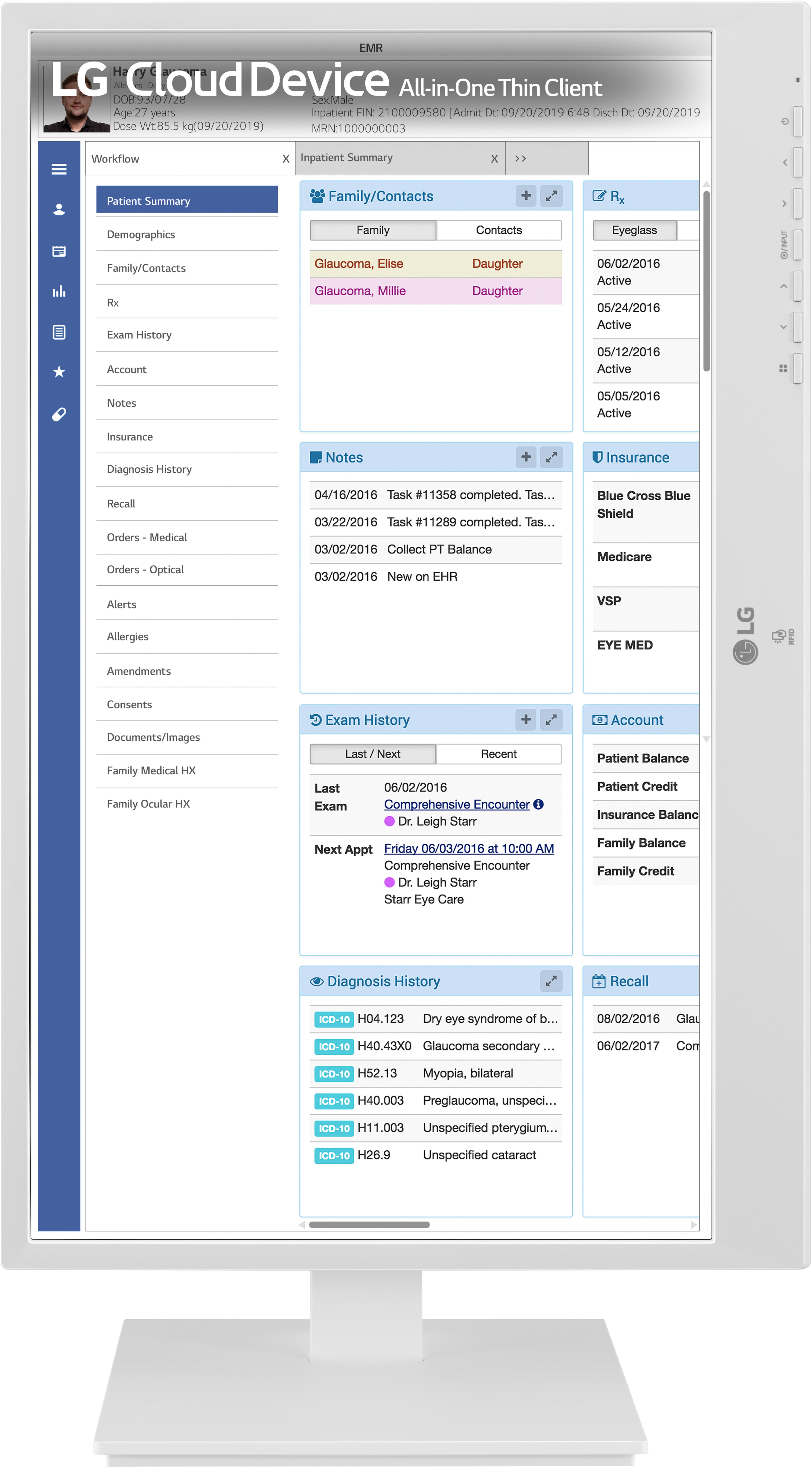 LG 24CR671N-6P Pentium 8/16GB