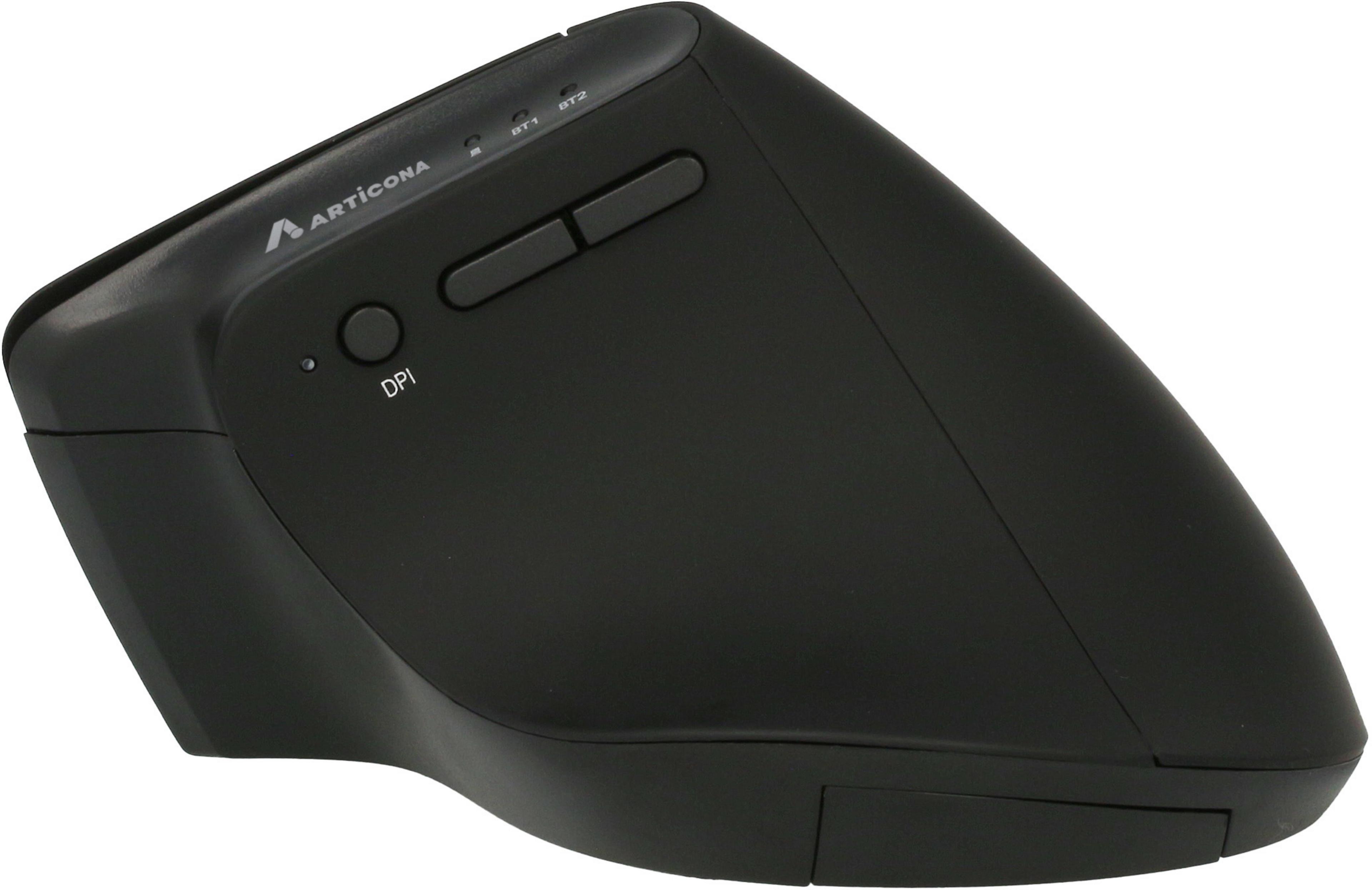 ARTICONA ergo BT + USB A/C Mouse Black