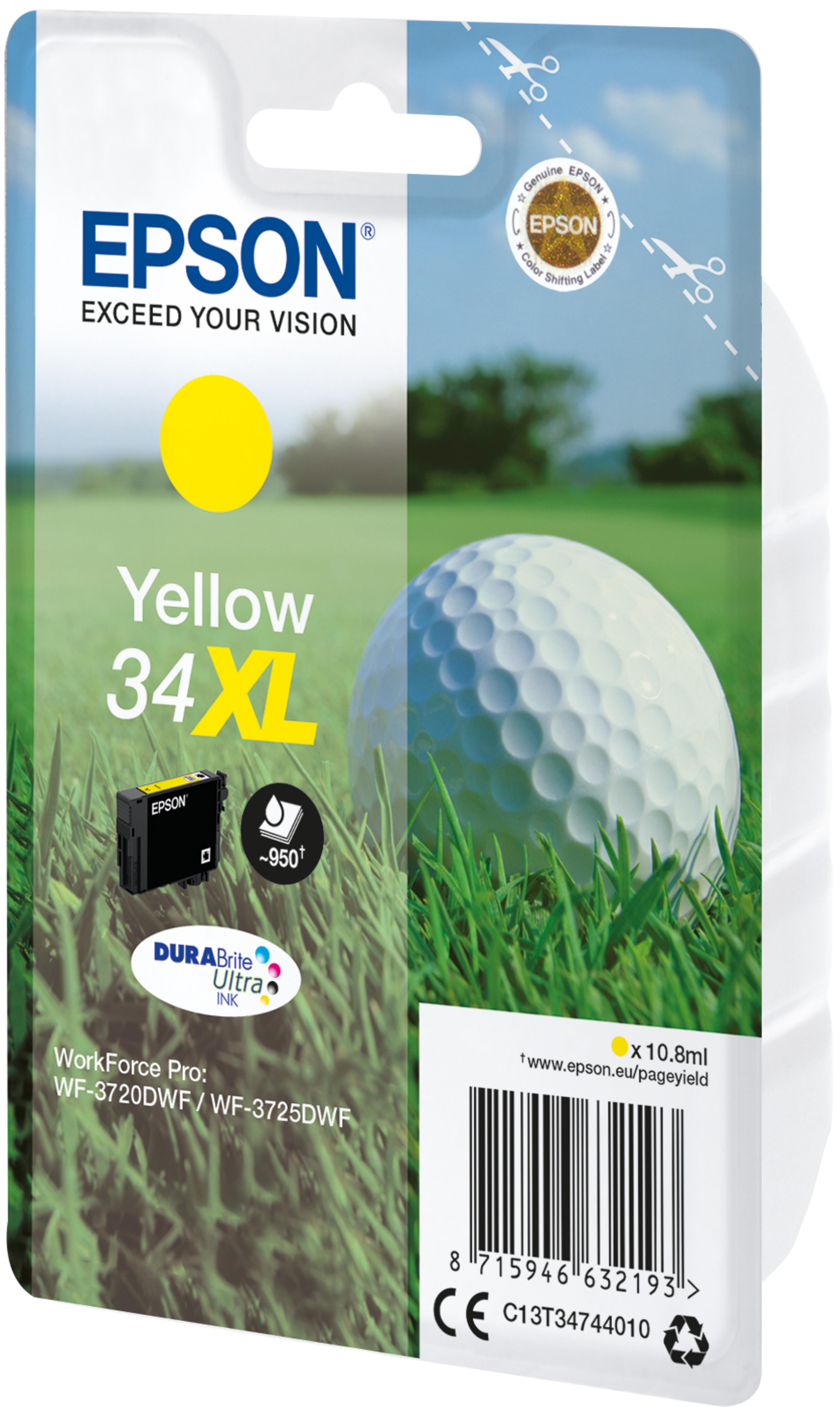 Epson 34XL Tinte gelb