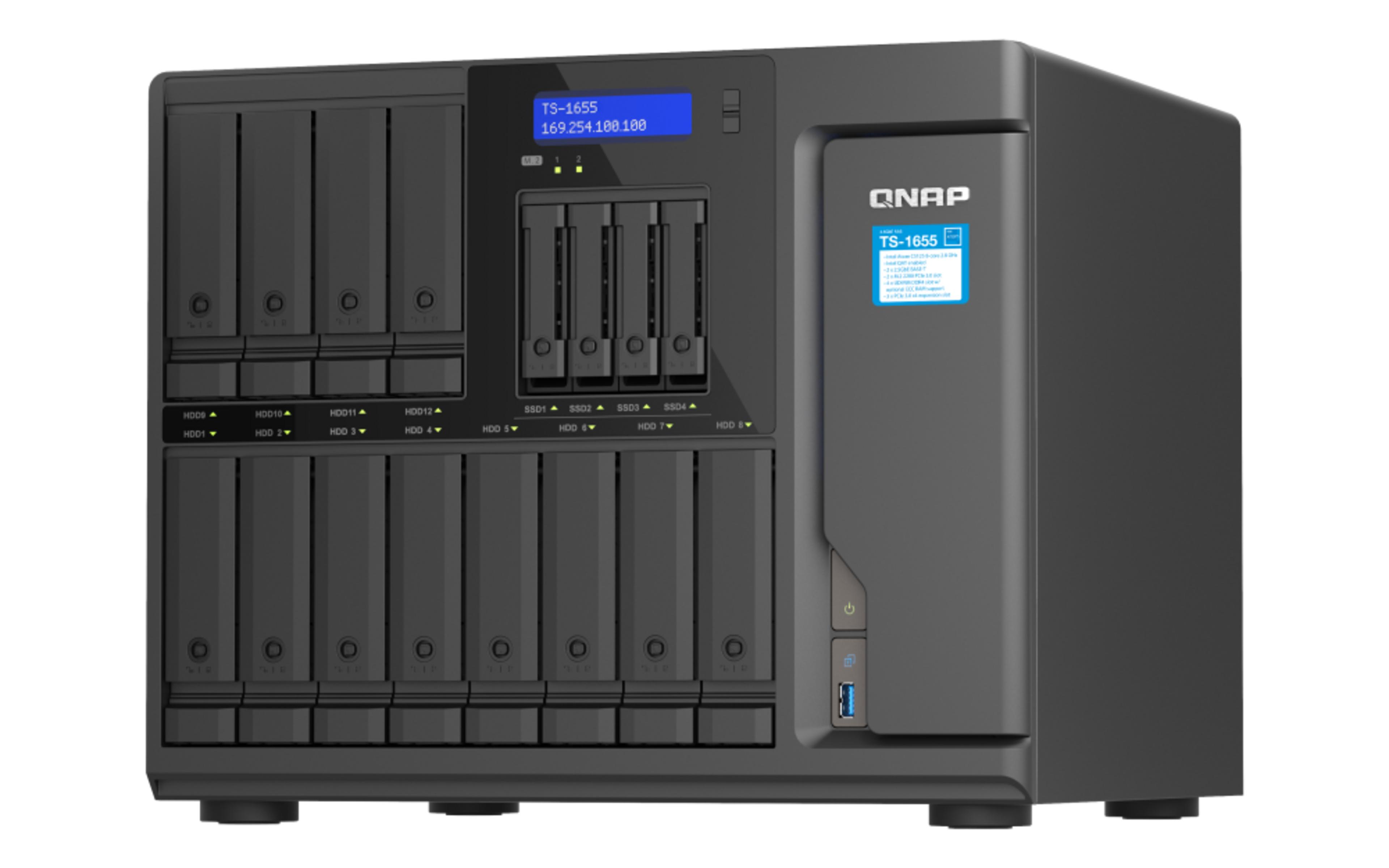 QNAP TS-1655 8GB 16-bay NAS