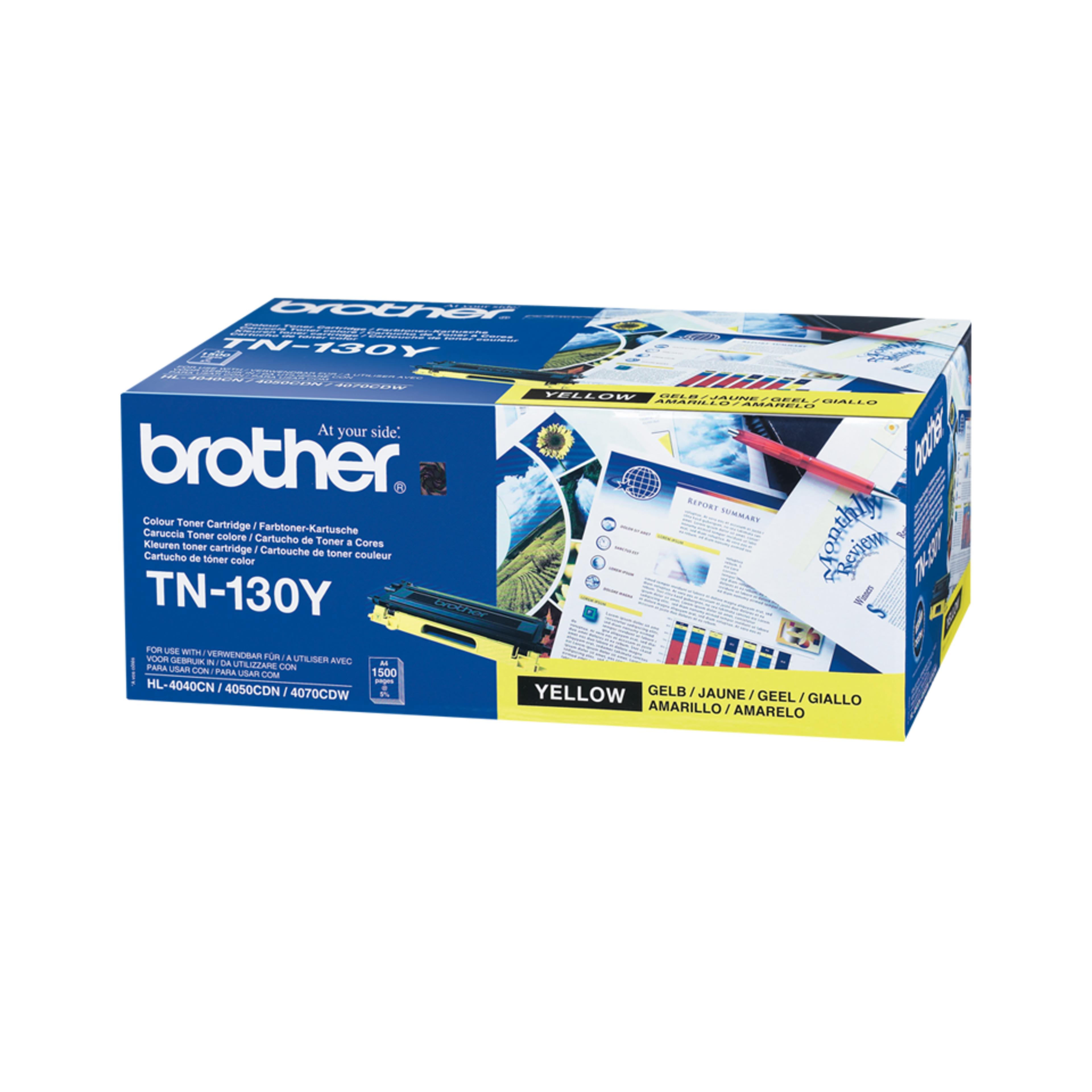 Brother TN-130Y Toner Yellow